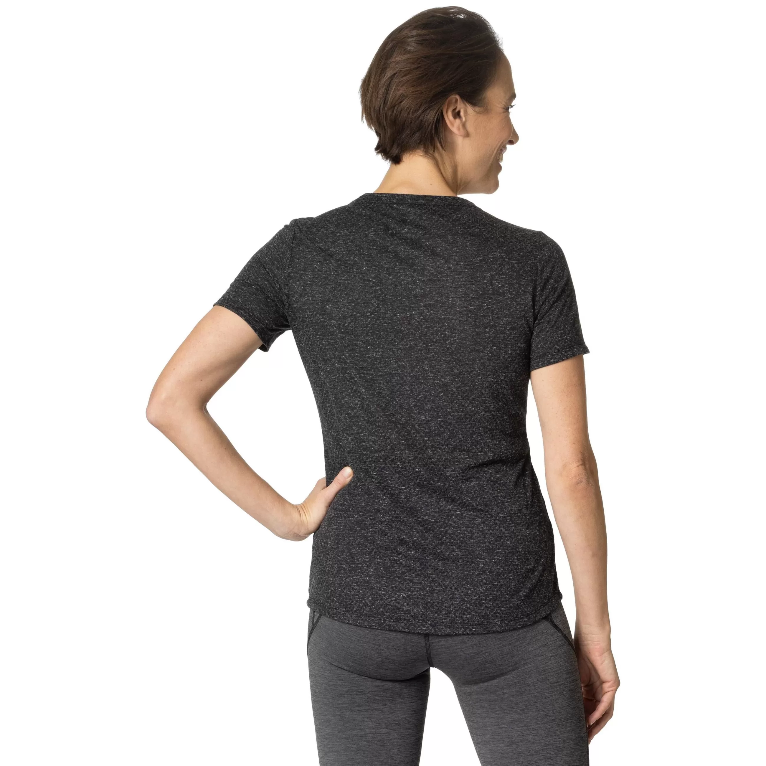 T-Shirts & Polos^Odlo The Active 365 Linencool T-Shirt Black Melange