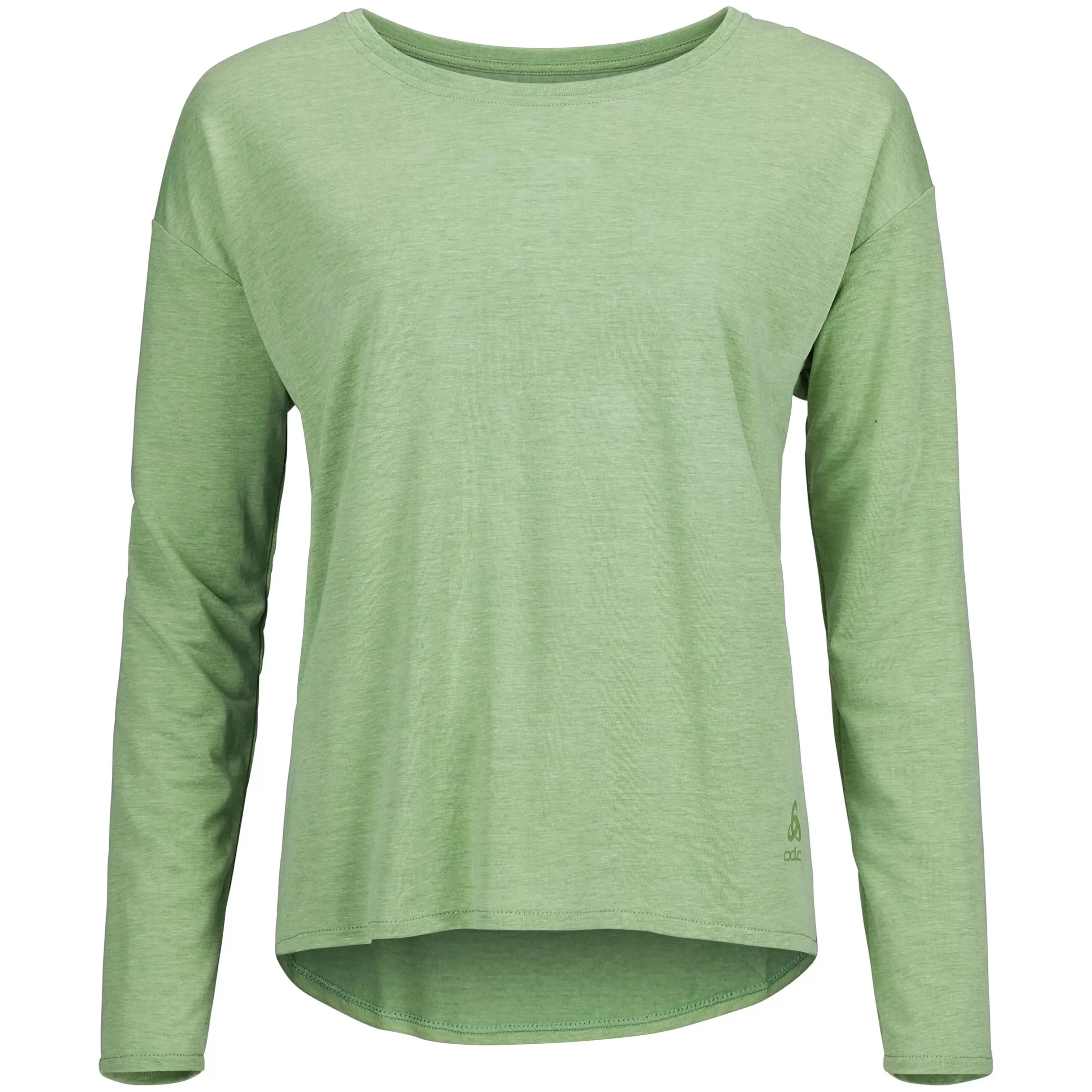 Mid Layers & Longsleeves^Odlo The Active 365 Natural Blend Long Sleeve T-Shirt Loden Frost Melange