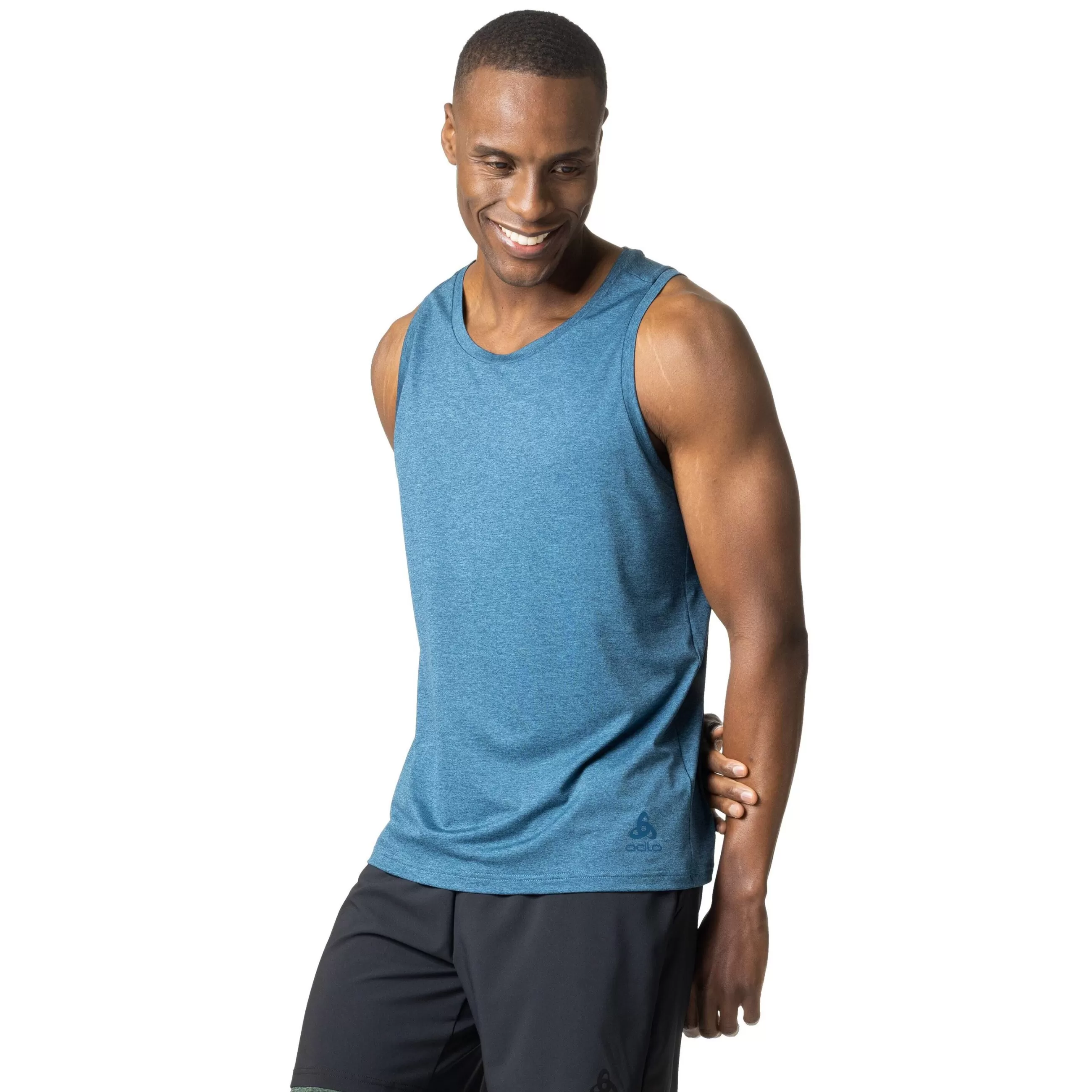 T-Shirts & Polos^Odlo The Active 365 Tank Top Blue Wing Teal Melange