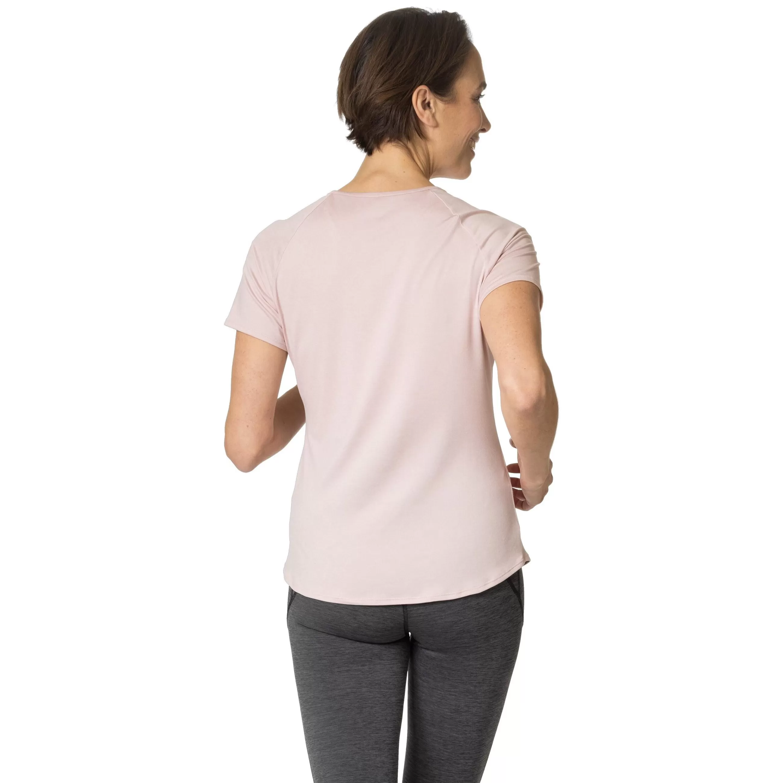 T-Shirts & Polos^Odlo The Active 365 T-Shirt Pale Mauve Melange