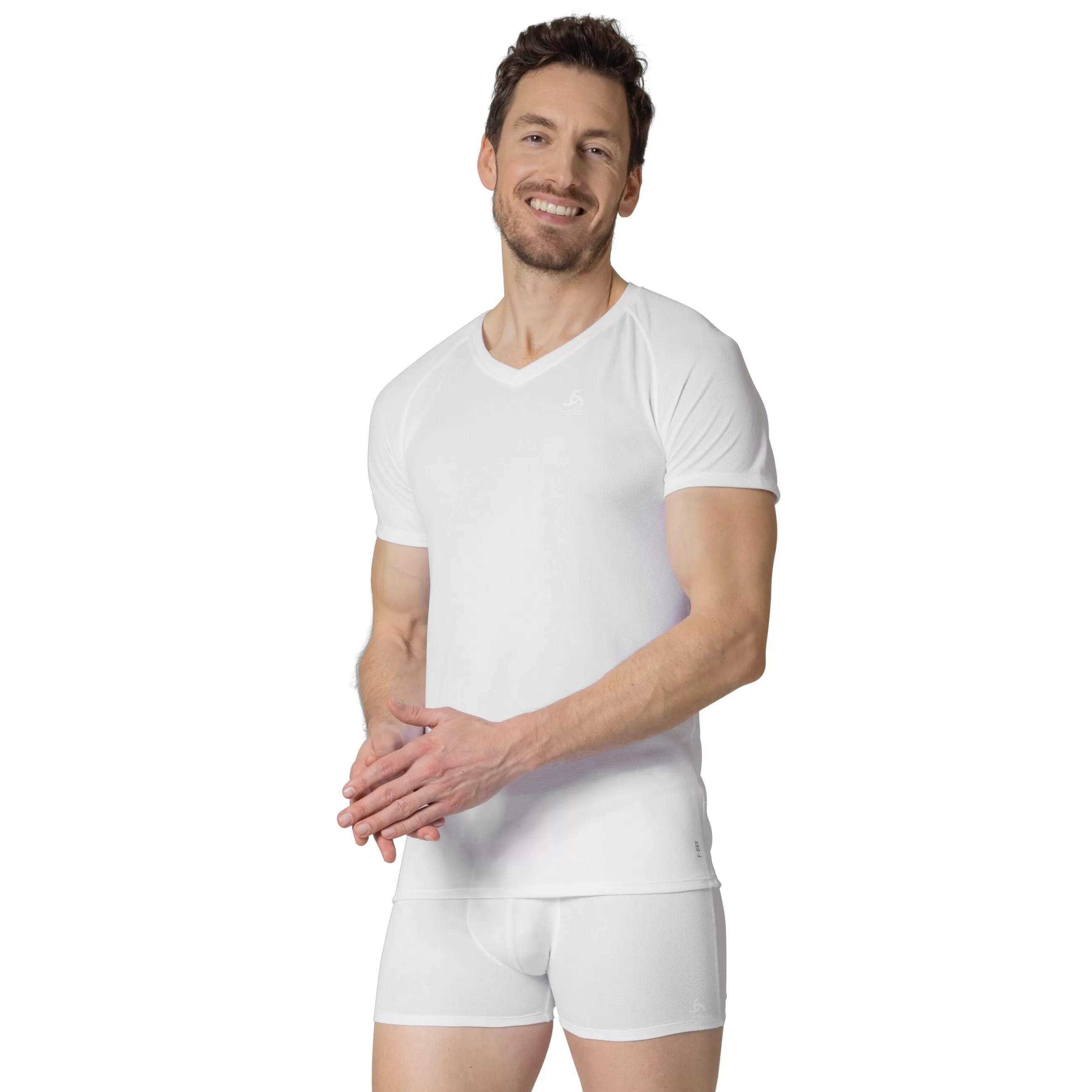 Base Layers^Odlo The Active Everyday Eco Base Layer Two-Pack White