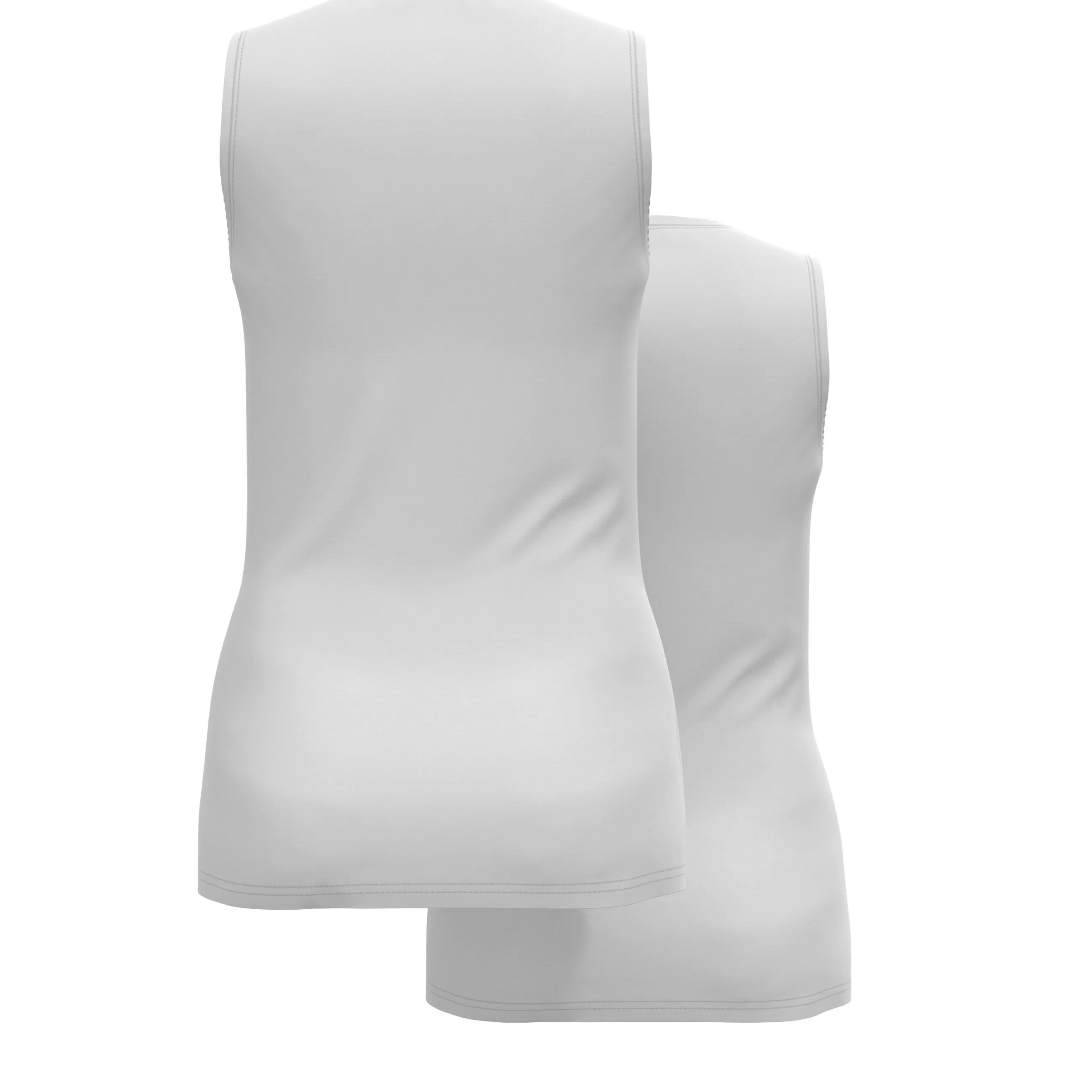 Base Layers^Odlo The Active Everyday Eco V-Neck Singlet Base Layer Top - 2 Pack White