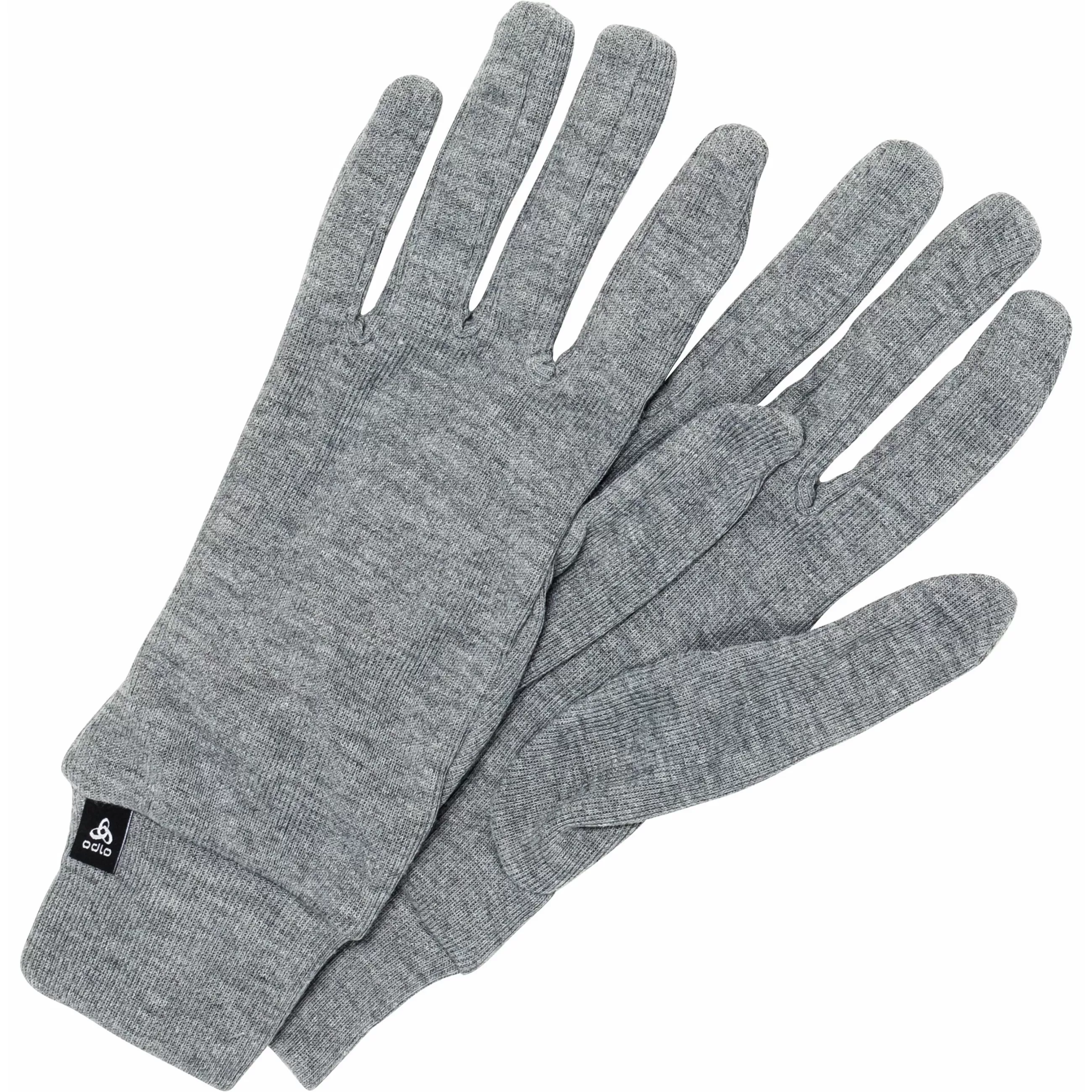 Headwear & Gloves^Odlo The Active Warm Eco Gloves Odlo Steel Grey Melange