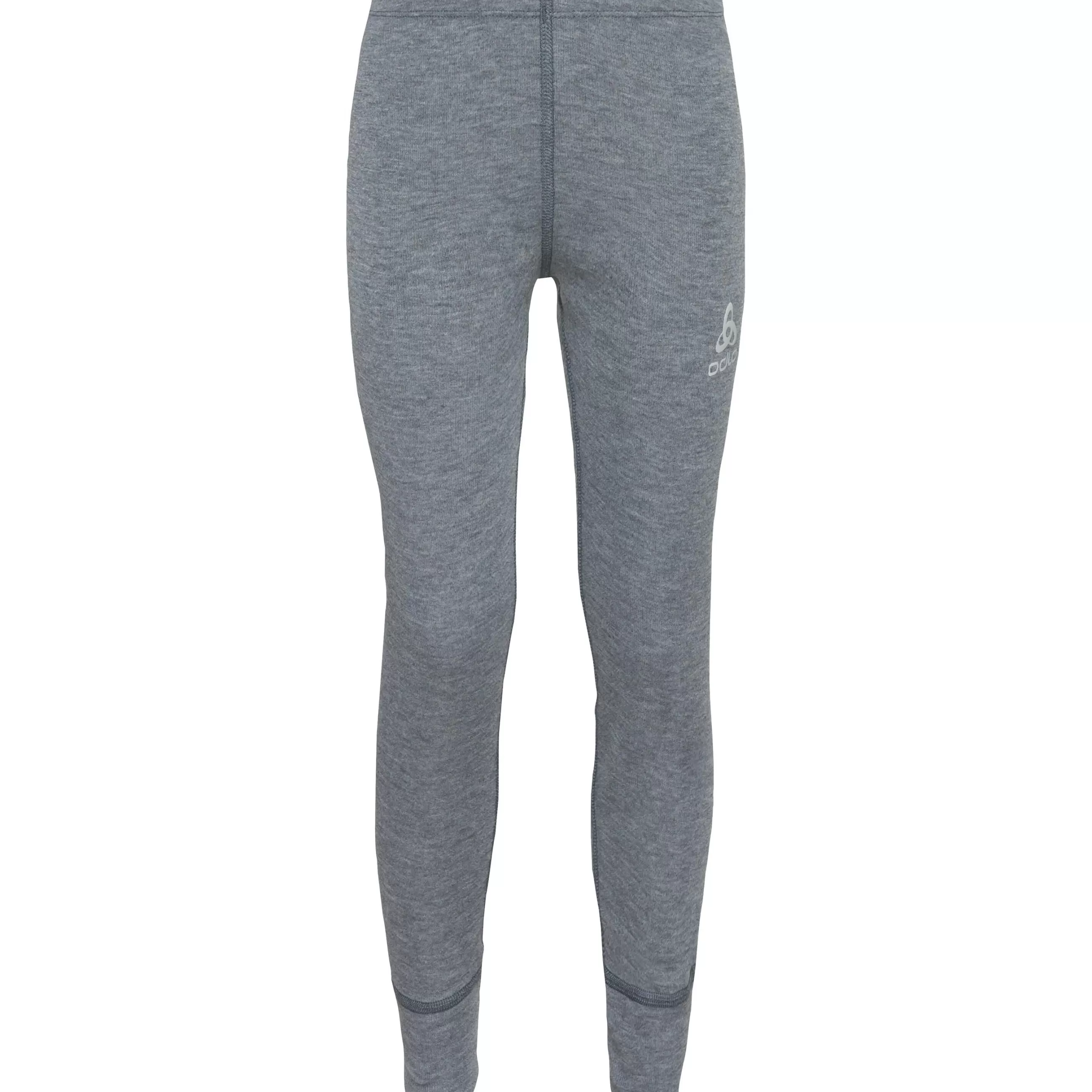 Clothing^Odlo The Active Warm Eco Kids' Base Layer Bottoms Odlo Steel Grey Melange