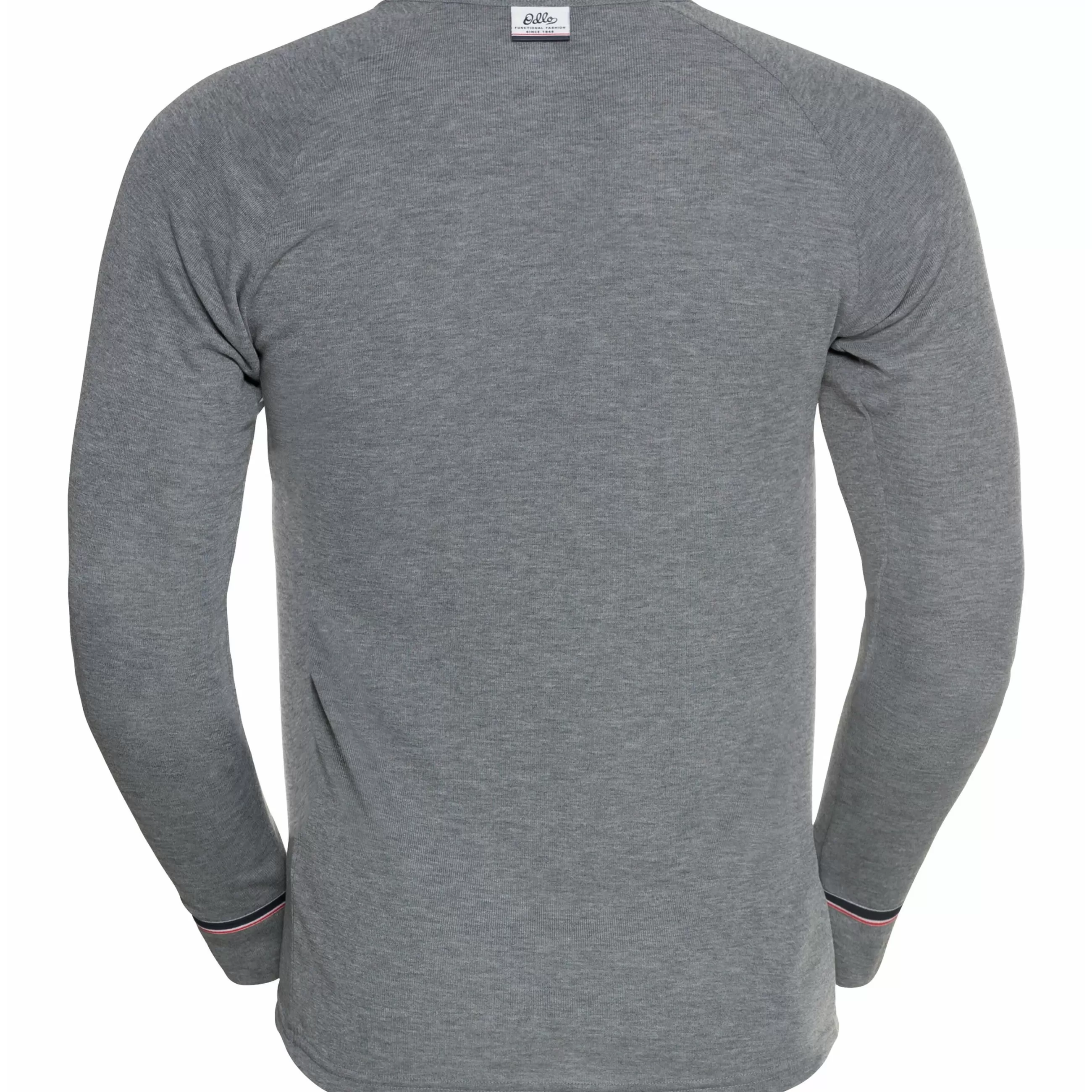 Base Layers^Odlo The Active Warm Originals Eco Long Sleeve Odlo Steel Grey Melange