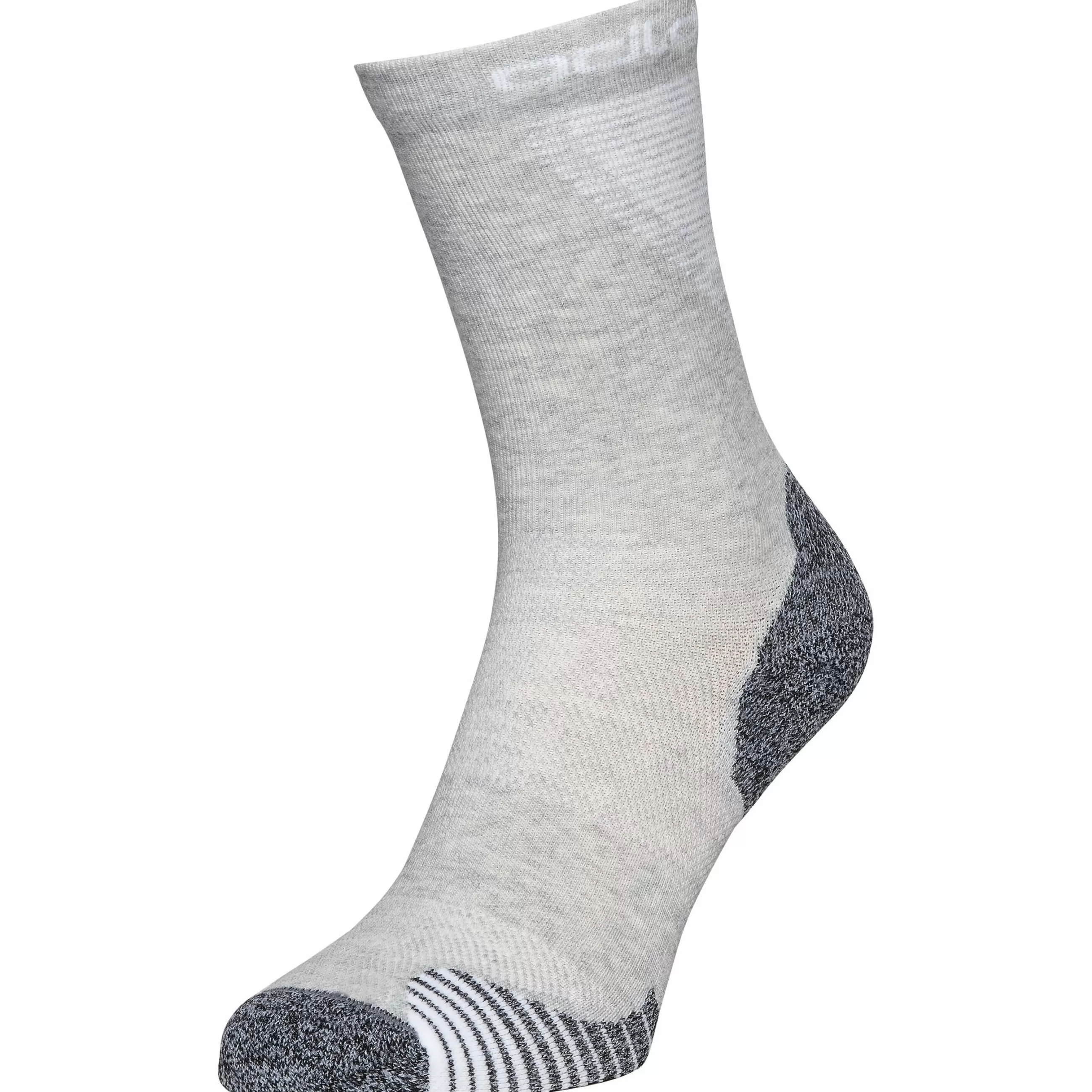 Socks^Odlo The Active Warm Running Unisex Crew Socks Odlo Silver Grey