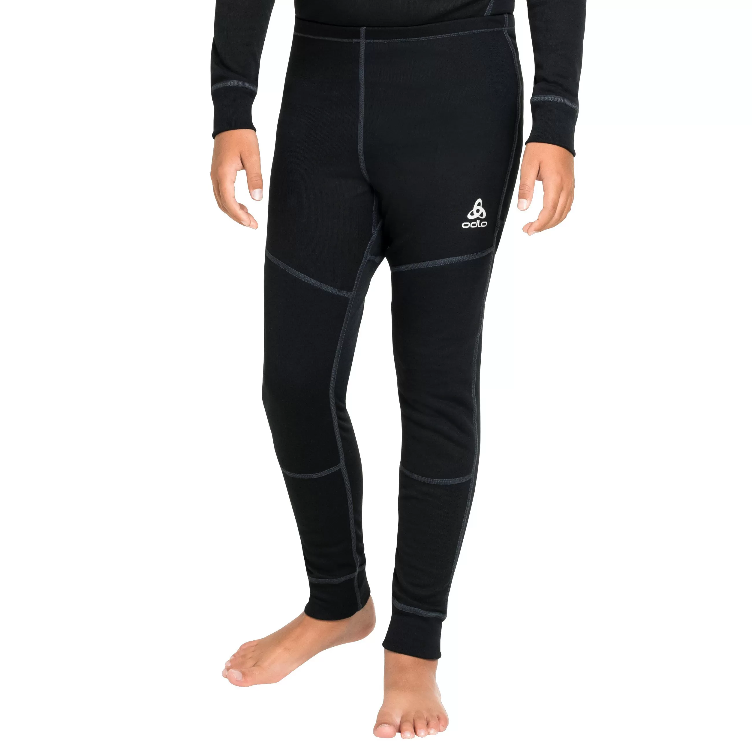 Clothing^Odlo The Active X-Warm Eco Kids' Base Layer Bottoms Black