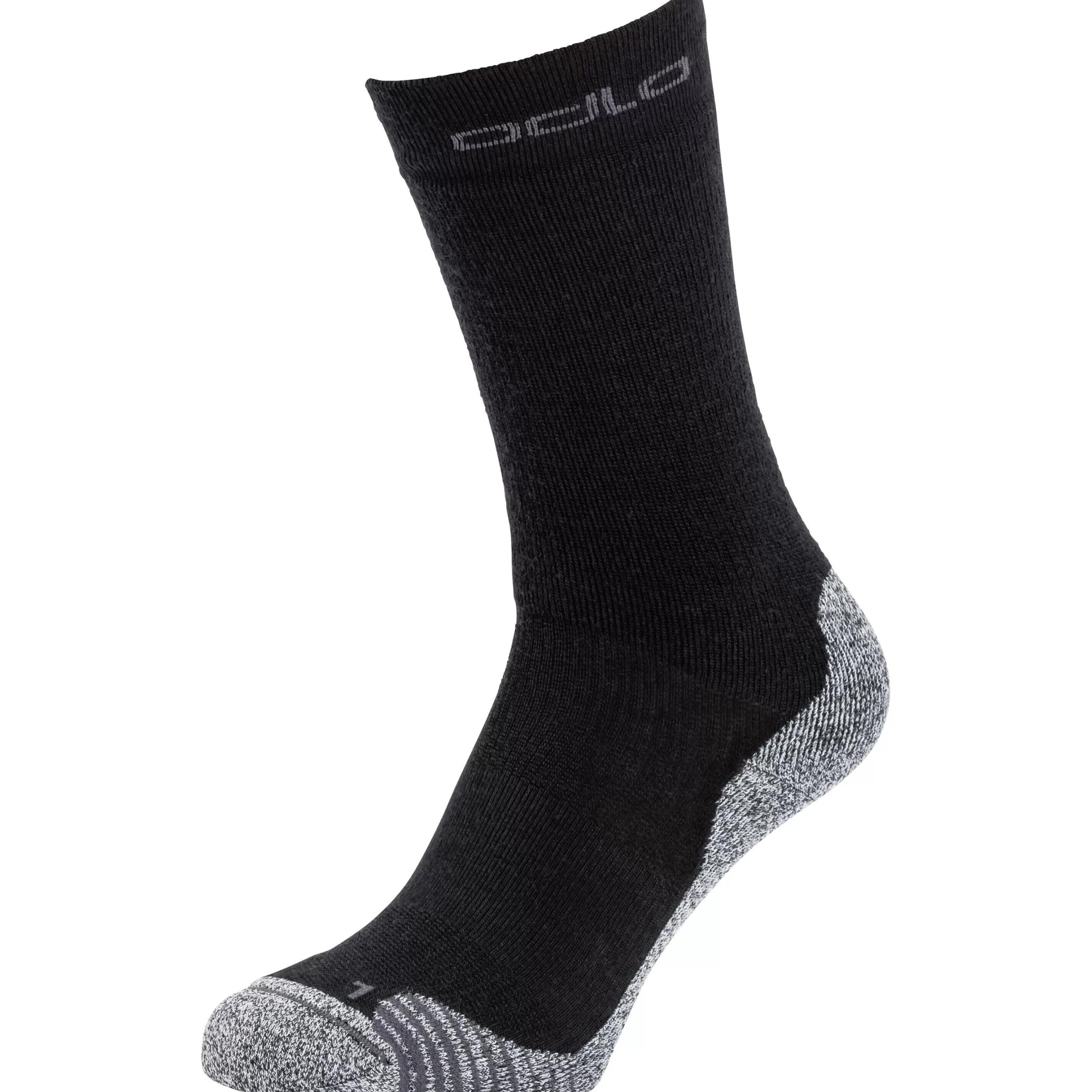 Socks^Odlo The Active X-Warm Hiking Unisex Crew Socks Black