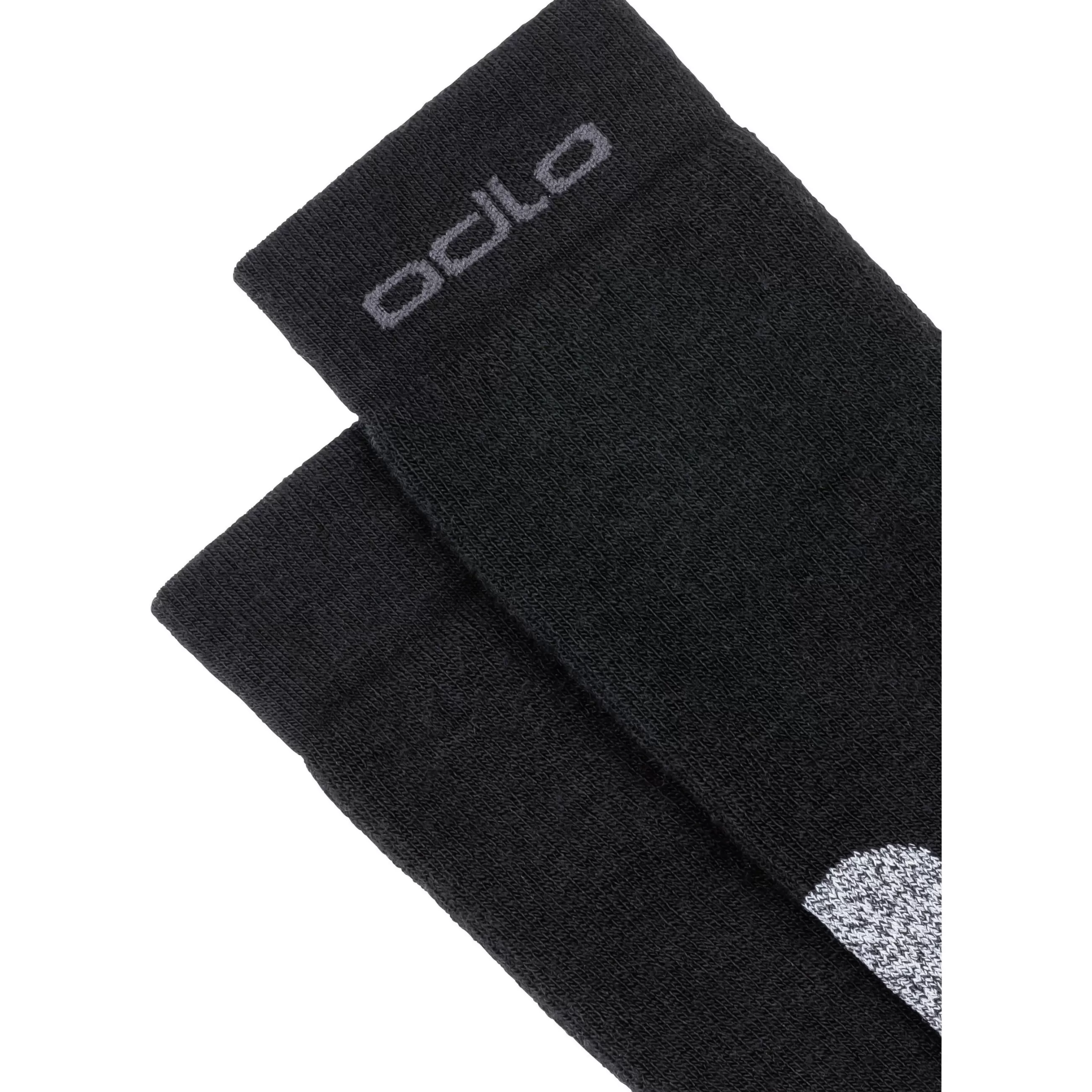 Socks^Odlo The Active X-Warm Hiking Unisex Crew Socks Black