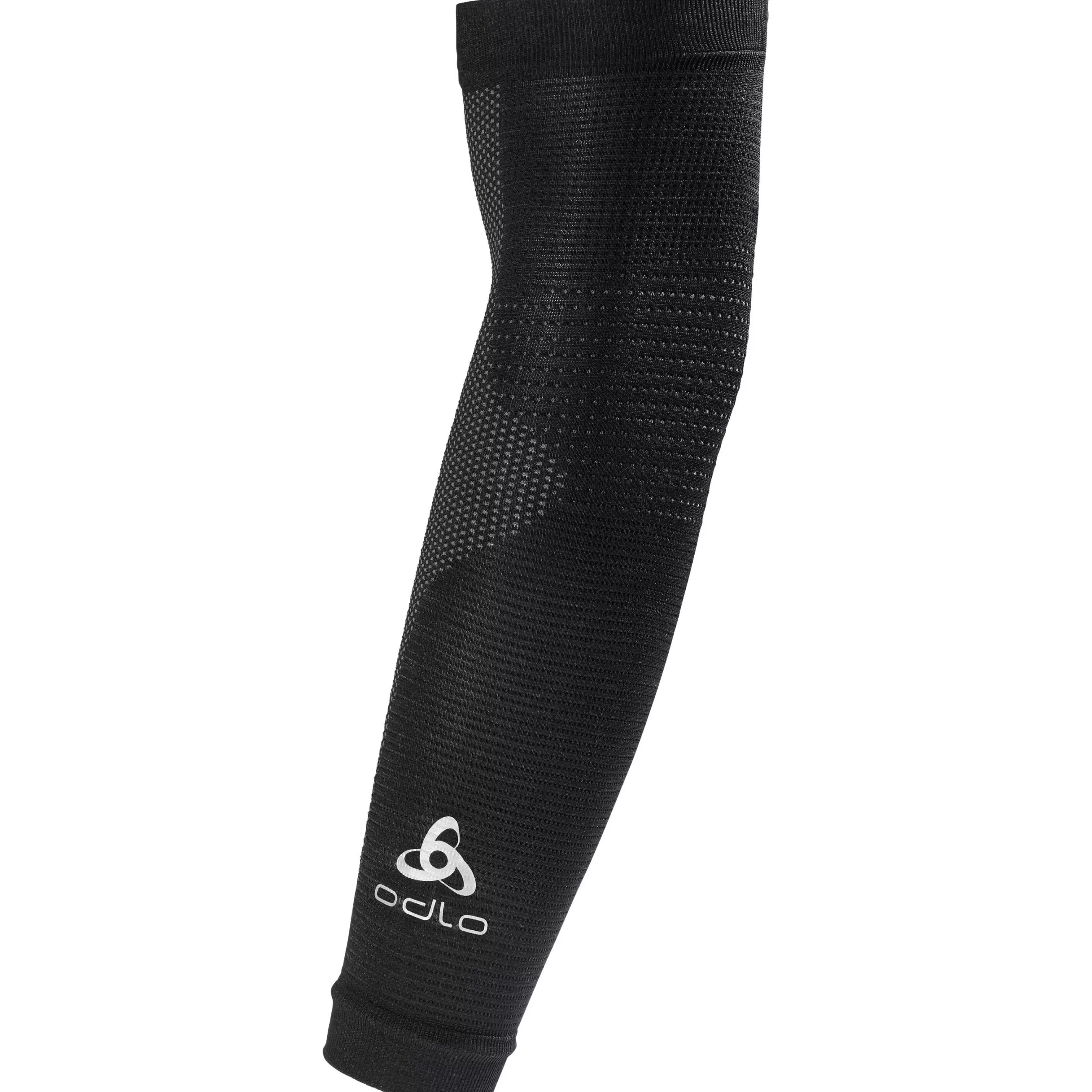 Other Accessories^Odlo The Aeolus Ceramiwarm Arm Sleeves Black - Odlo Steel Grey