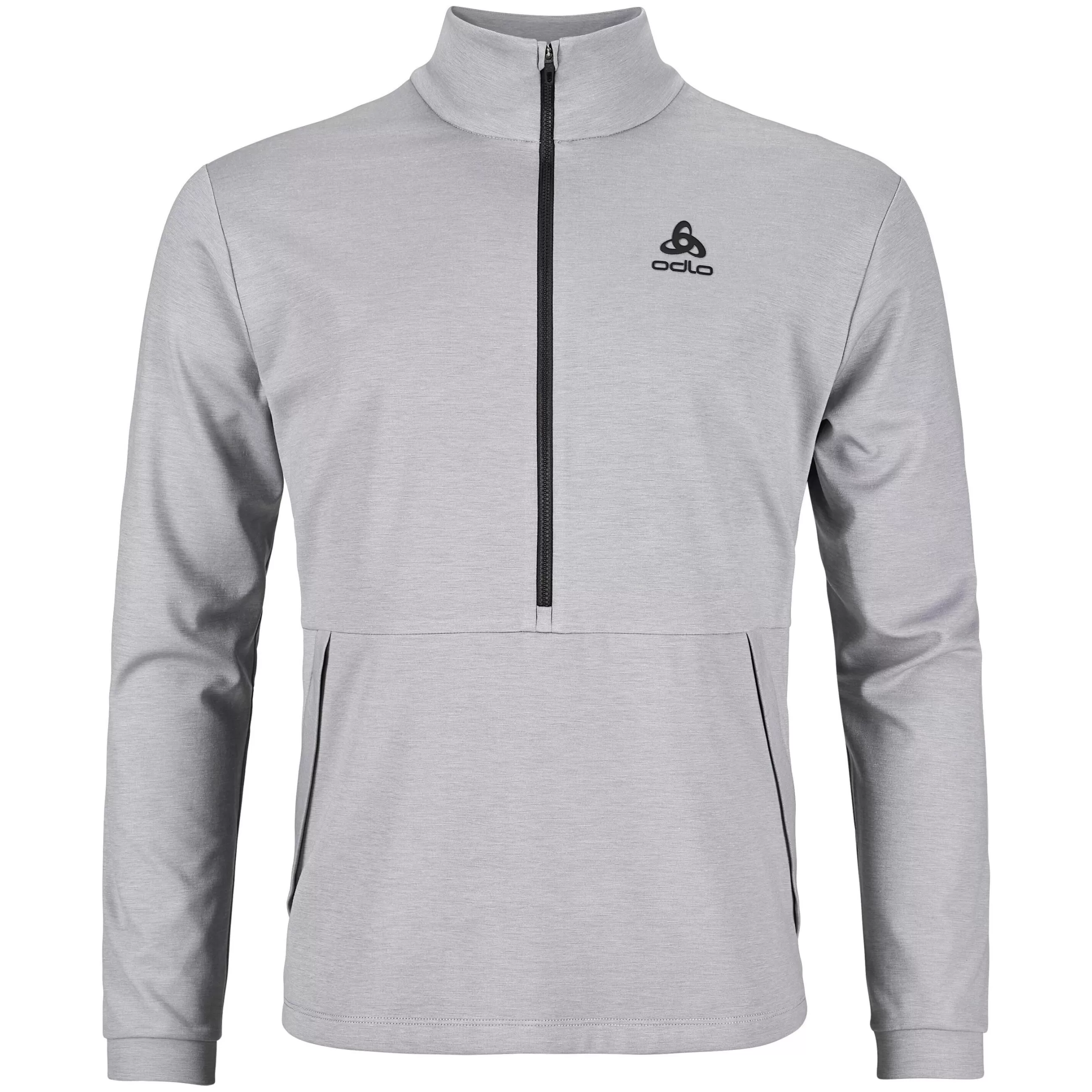 Mid Layers & Longsleeves^Odlo The Ascent 365 Mid Layer Half Zip Grey Melange