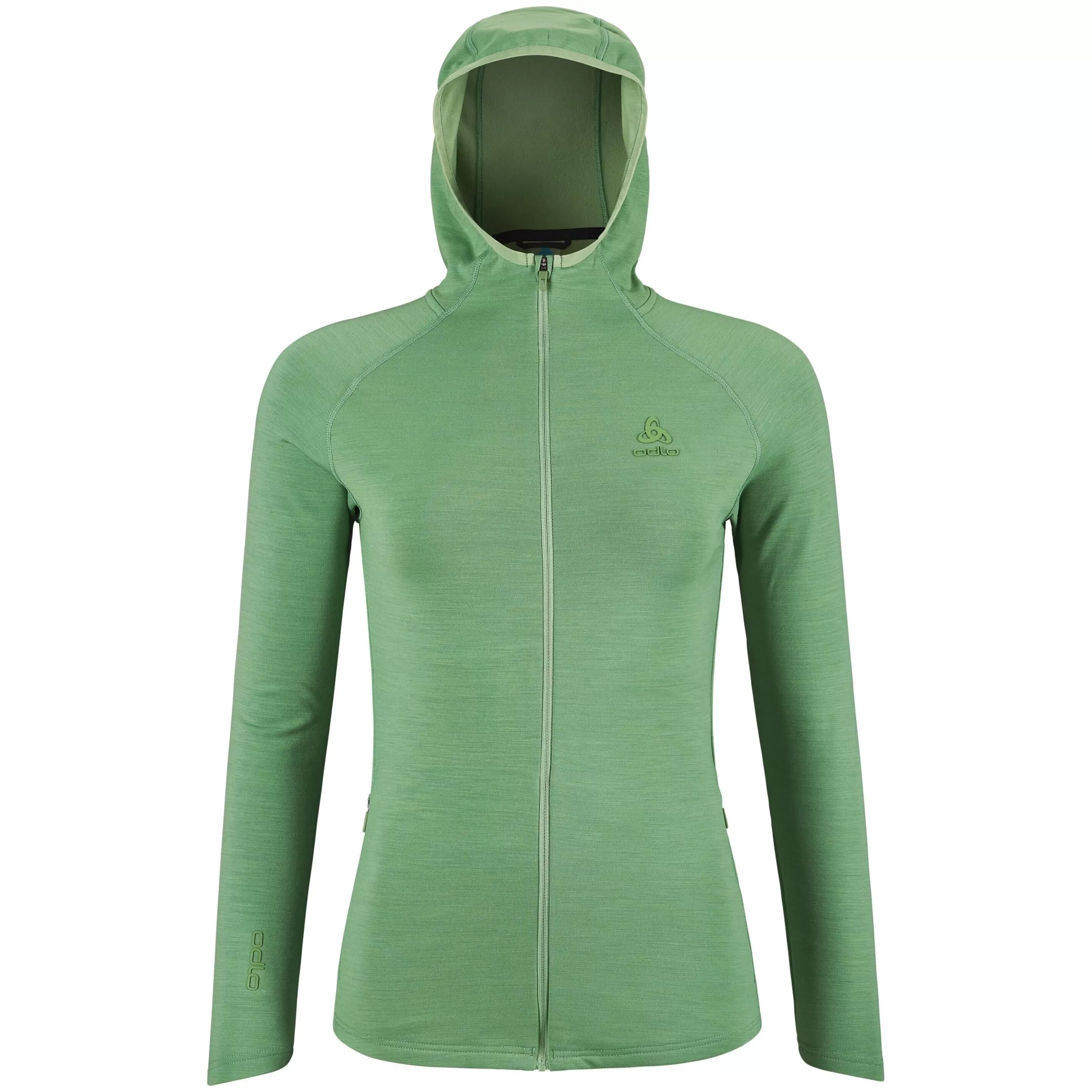 Mid Layers & Longsleeves^Odlo The Ascent Performance Wool Warm Mid Layer Hooded Zip Loden Frost