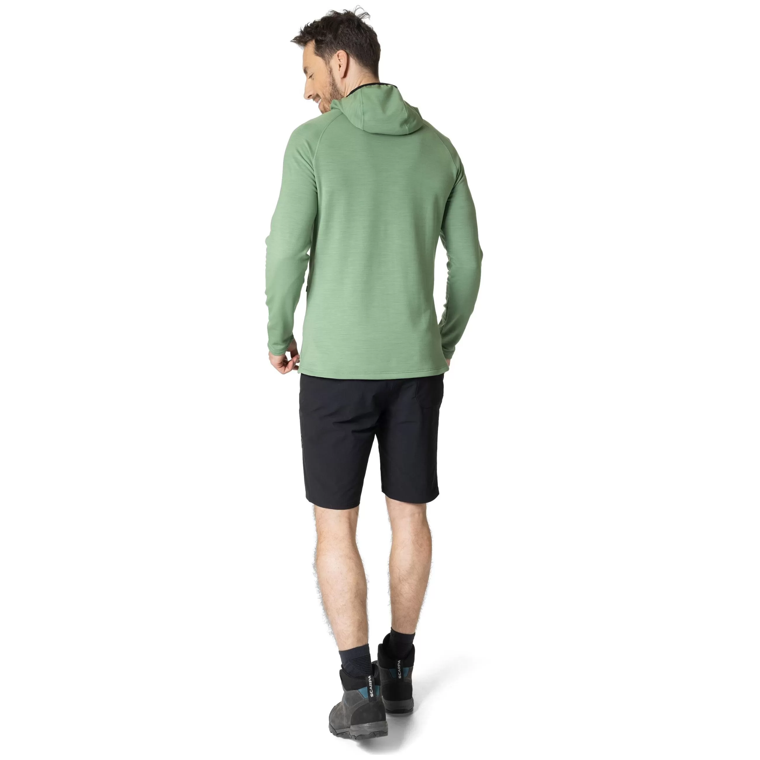 Mid Layers & Longsleeves^Odlo The Ascent Performance Wool Warm Mid Layer Hooded Zip Loden Frost