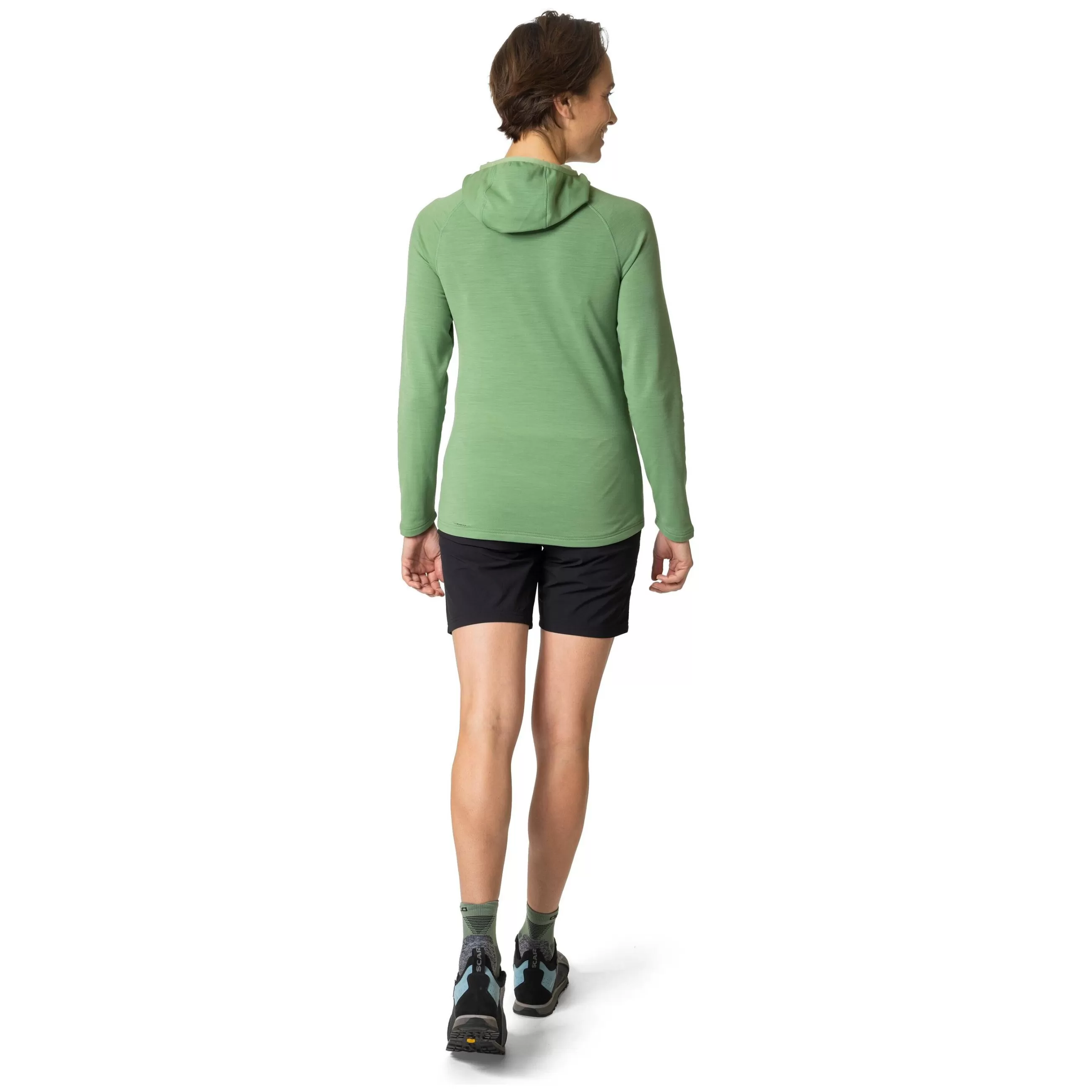 Mid Layers & Longsleeves^Odlo The Ascent Performance Wool Warm Mid Layer Hooded Zip Loden Frost