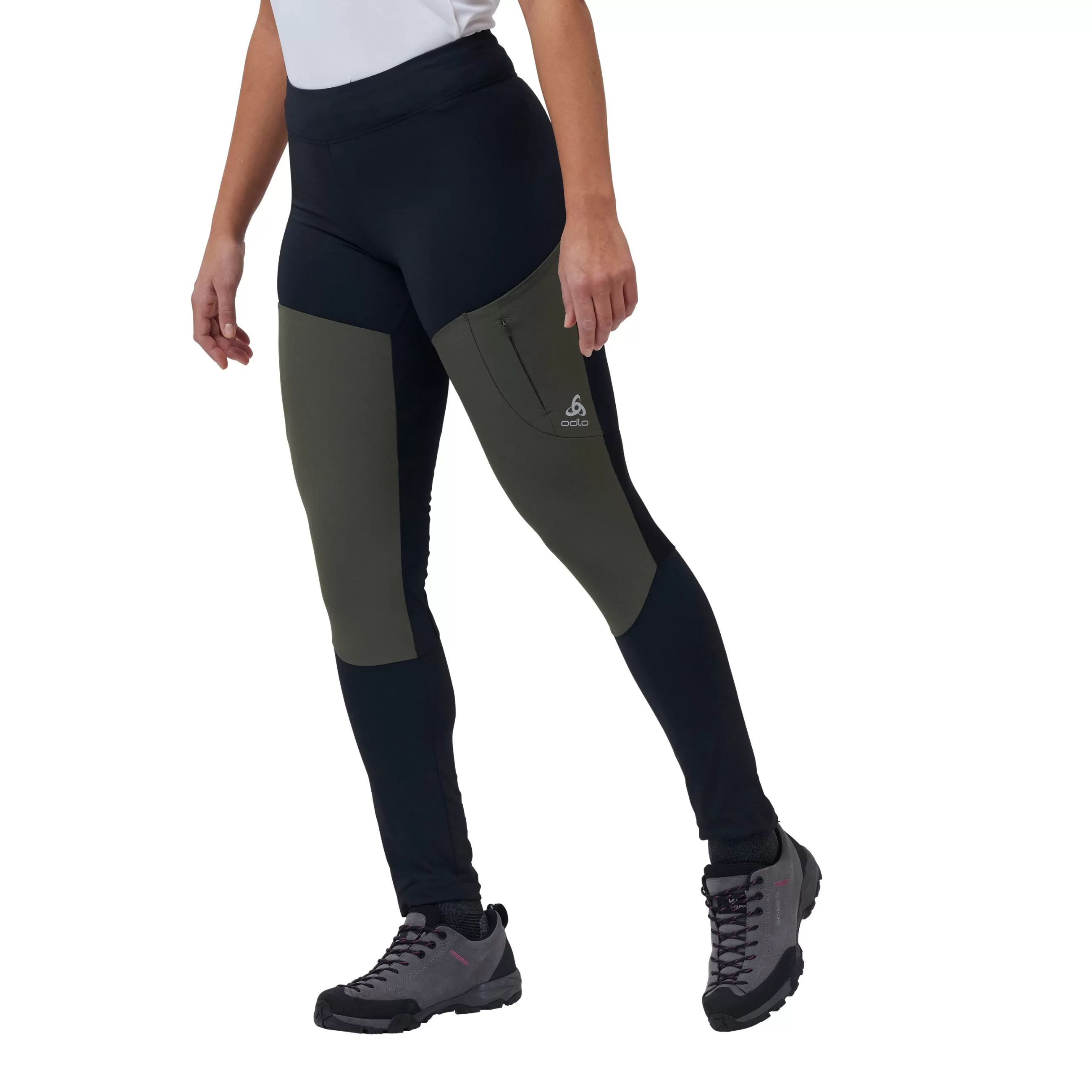 Pants & Tights^Odlo The Ascent Tights Black - Deep Depths