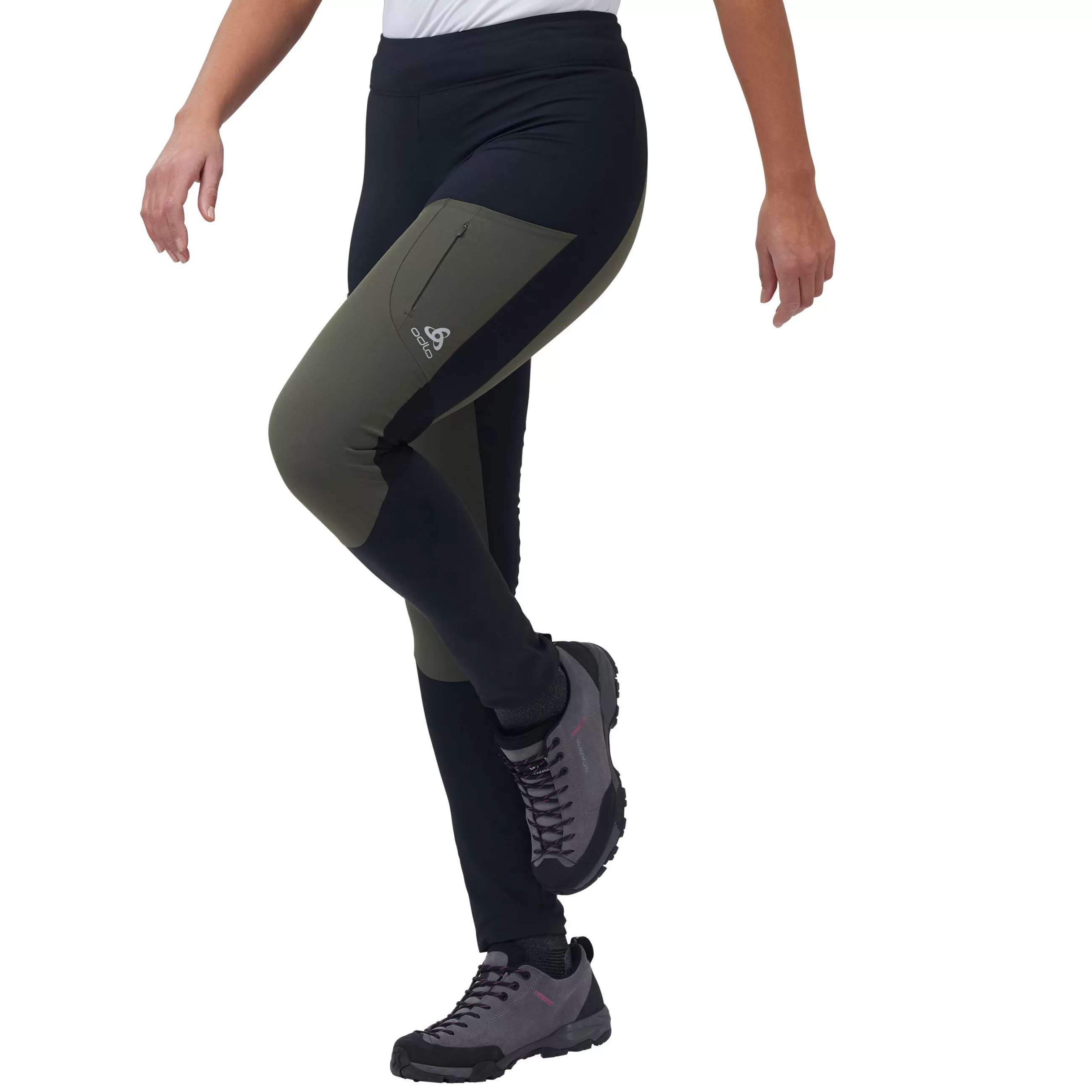 Pants & Tights^Odlo The Ascent Tights Black - Deep Depths