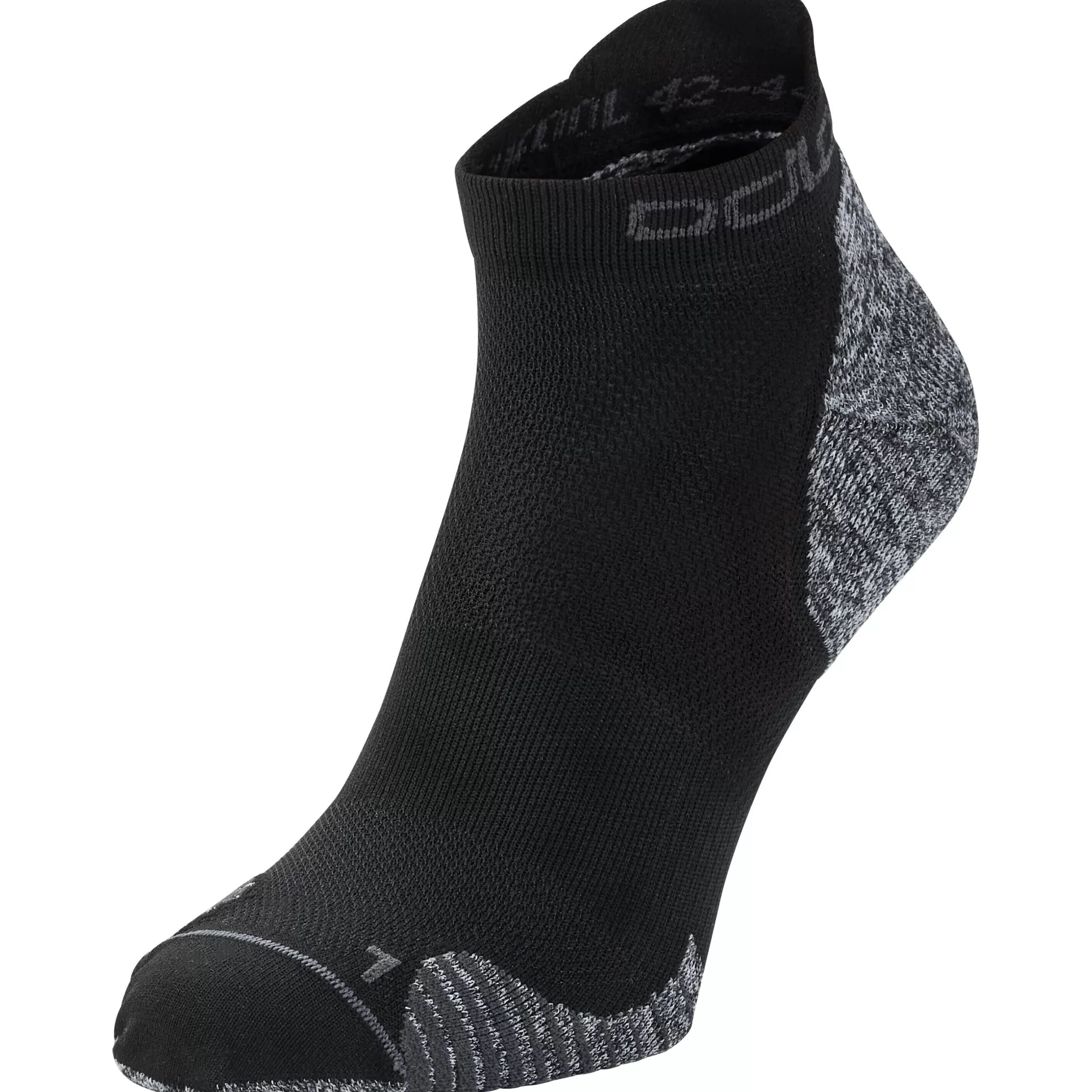 Socks^Odlo The Ceramicool Ankle-Length Running Socks - Three-Pack Black