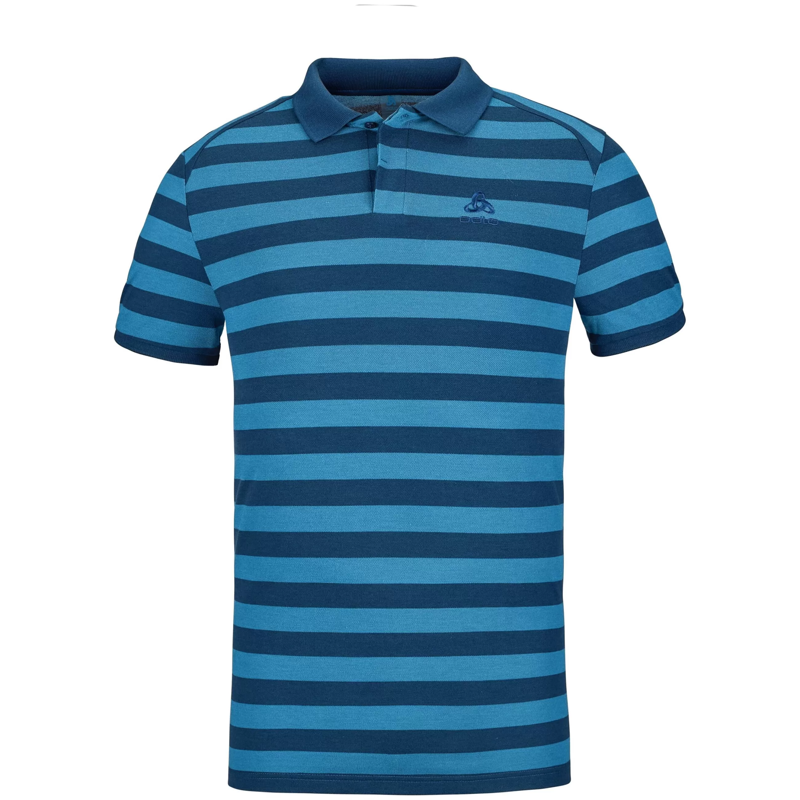 T-Shirts & Polos^Odlo The Concord Polo T-Shirt Saxony Blue - Blue Wing Teal