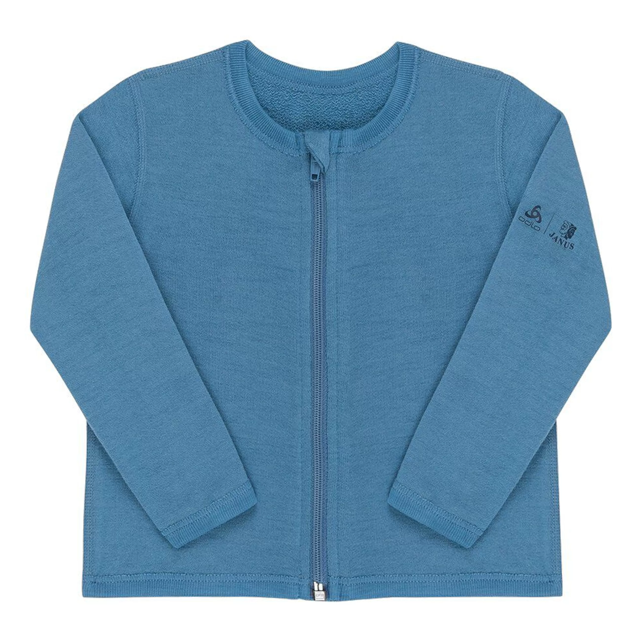 Play In Natural^Odlo The Espeland Merino 250 Full Zip Mid Layer Blue Ashes