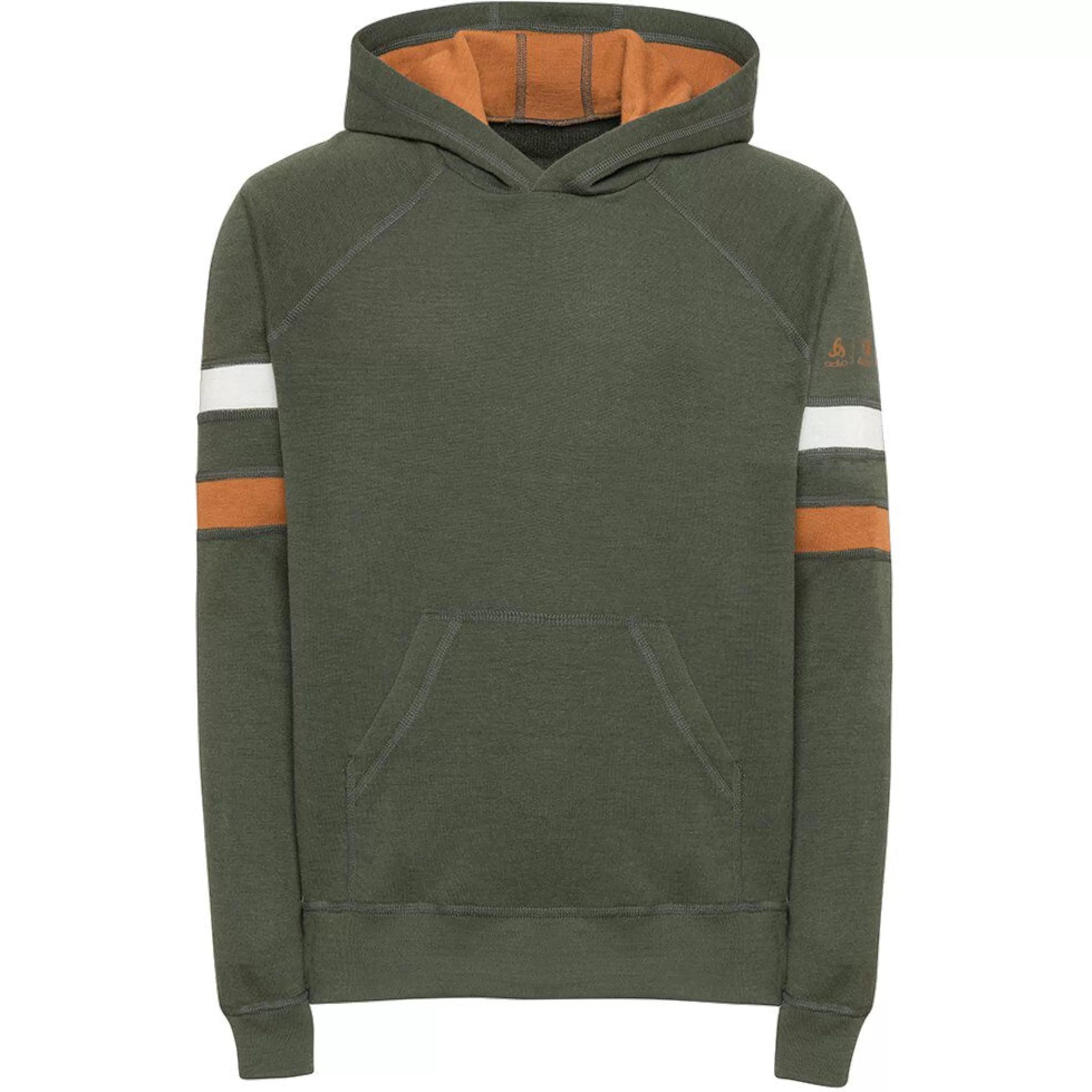 Play In Natural^Odlo The Espeland Merino 250 Mid Layer Hoody Bronze Green