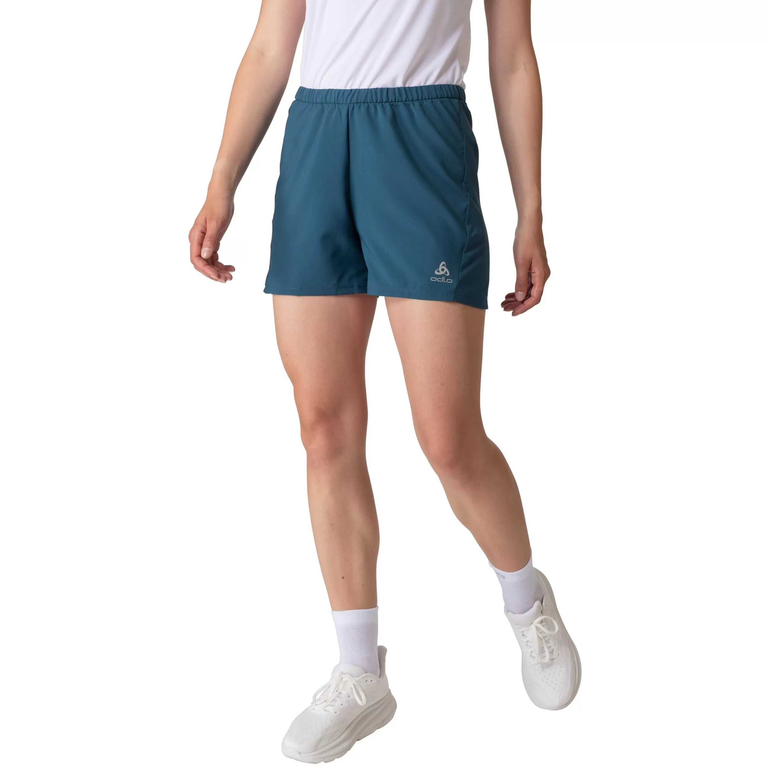 Shorts^Odlo The Essentials 4 Inch Running Shorts Blue Wing Teal