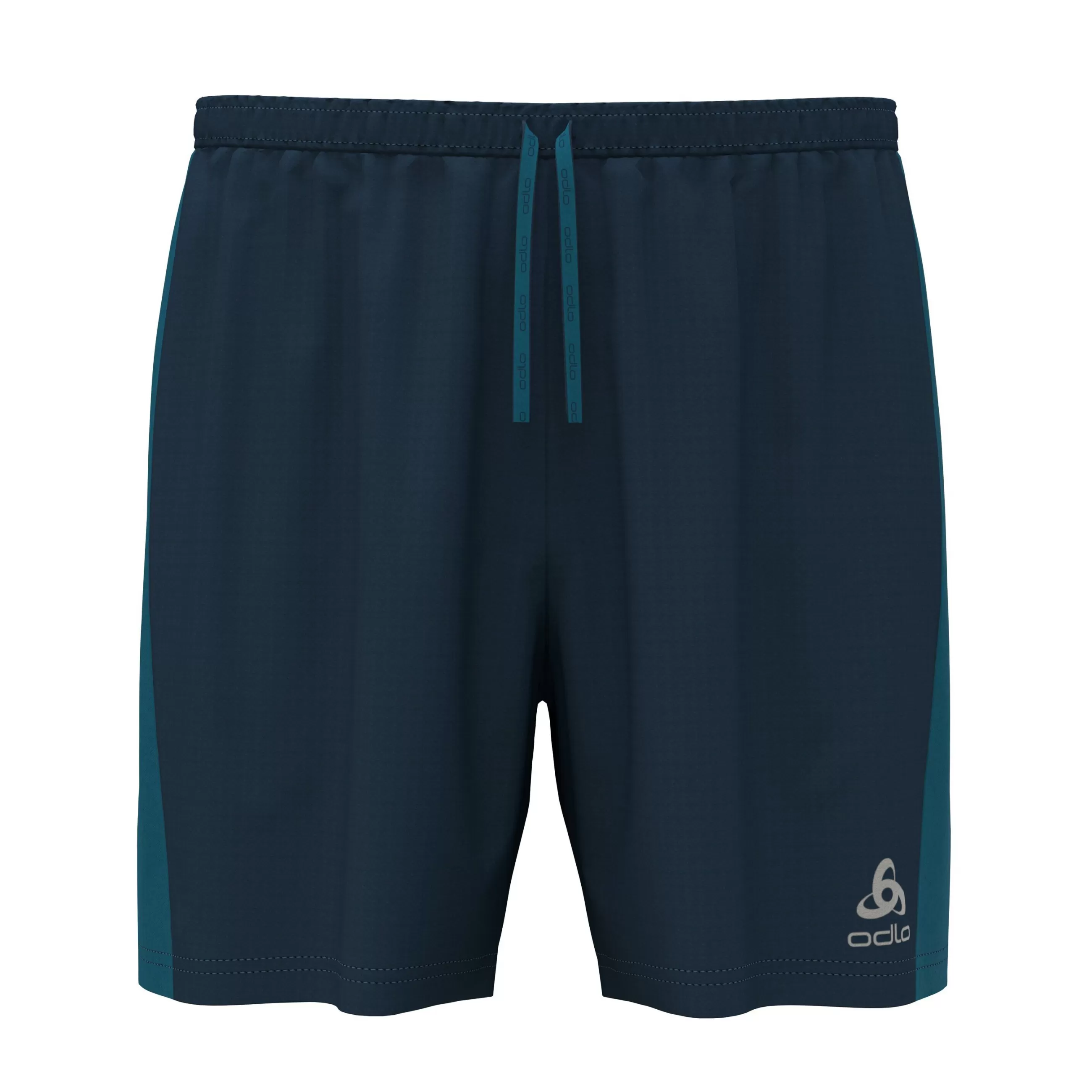 Shorts^Odlo The Essentials 6 Inch Running Shorts Blue Wing Teal - Saxony Blue