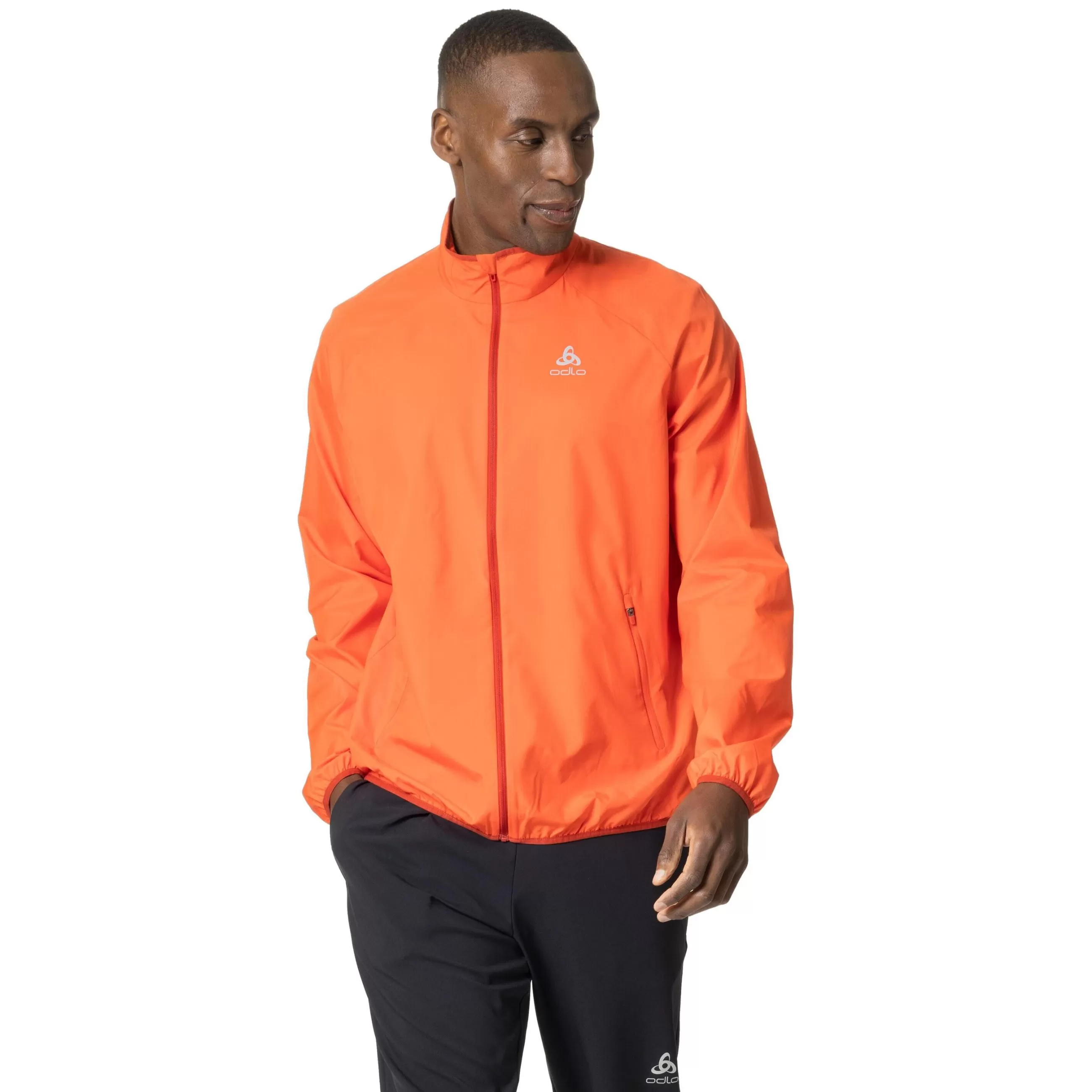 Jackets & Vests^Odlo The Essentials Light Running Jacket Firelight