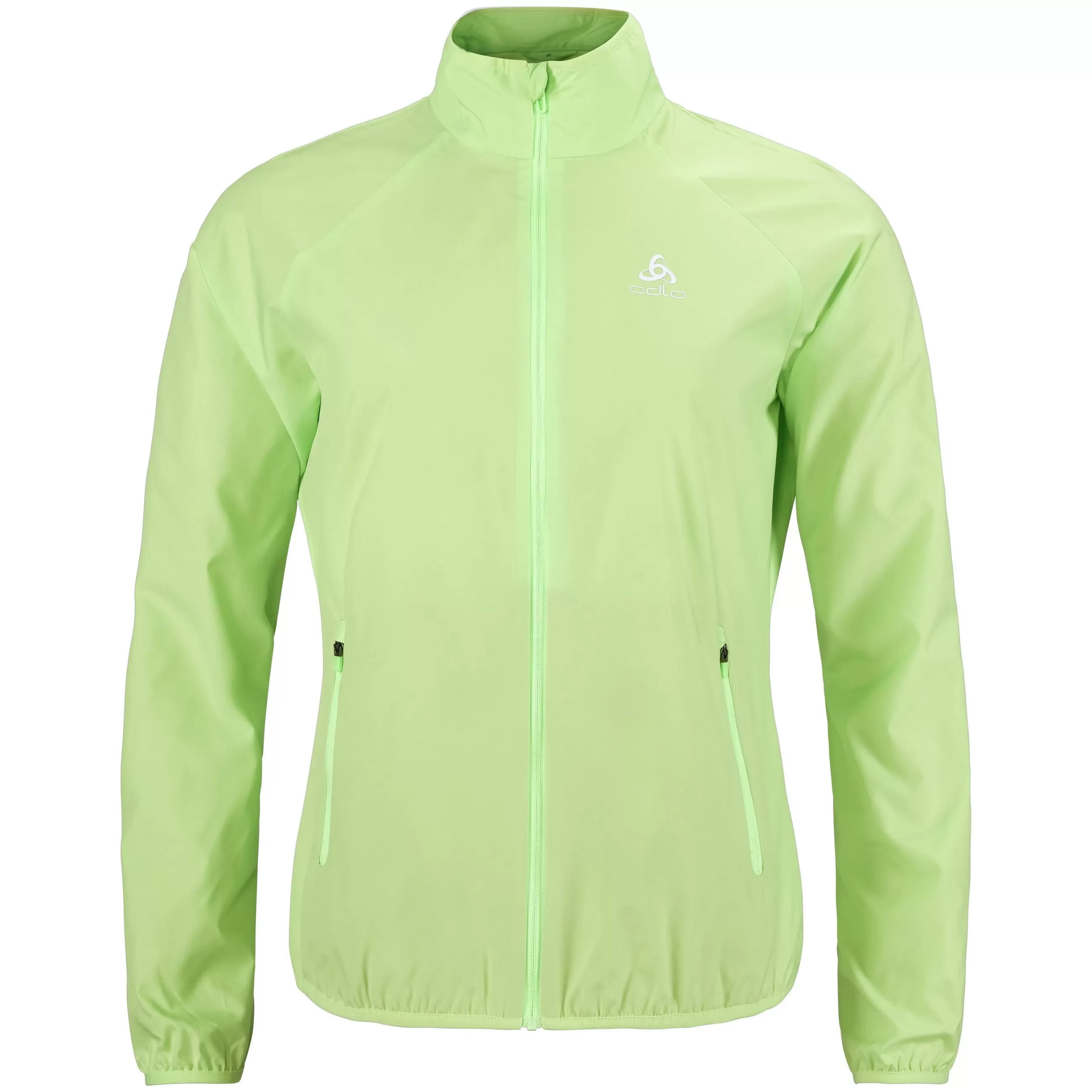 Jackets & Vests^Odlo The Essentials Light Running Jacket Sharp Green