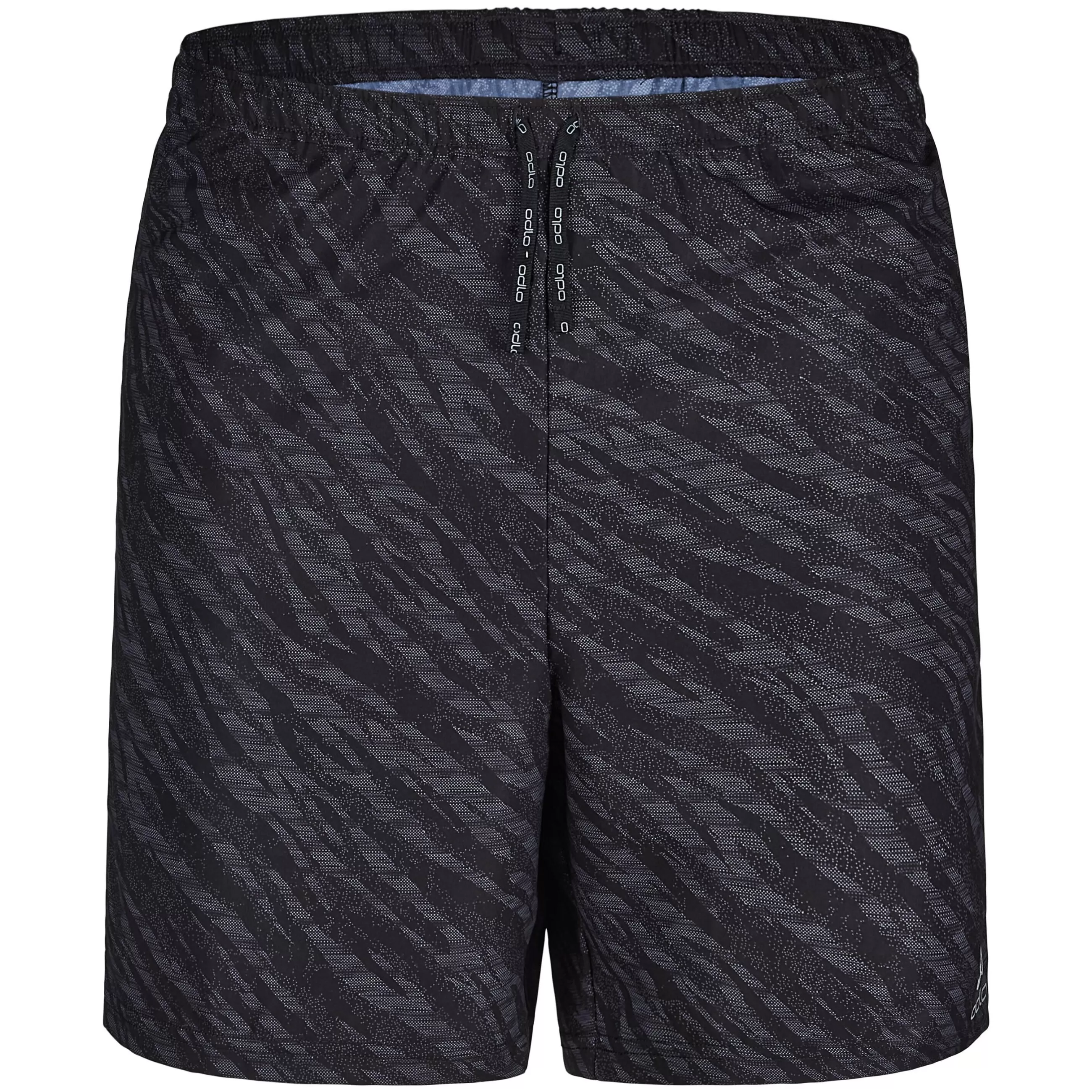 Shorts^Odlo The Essentials Print Running Shorts Black