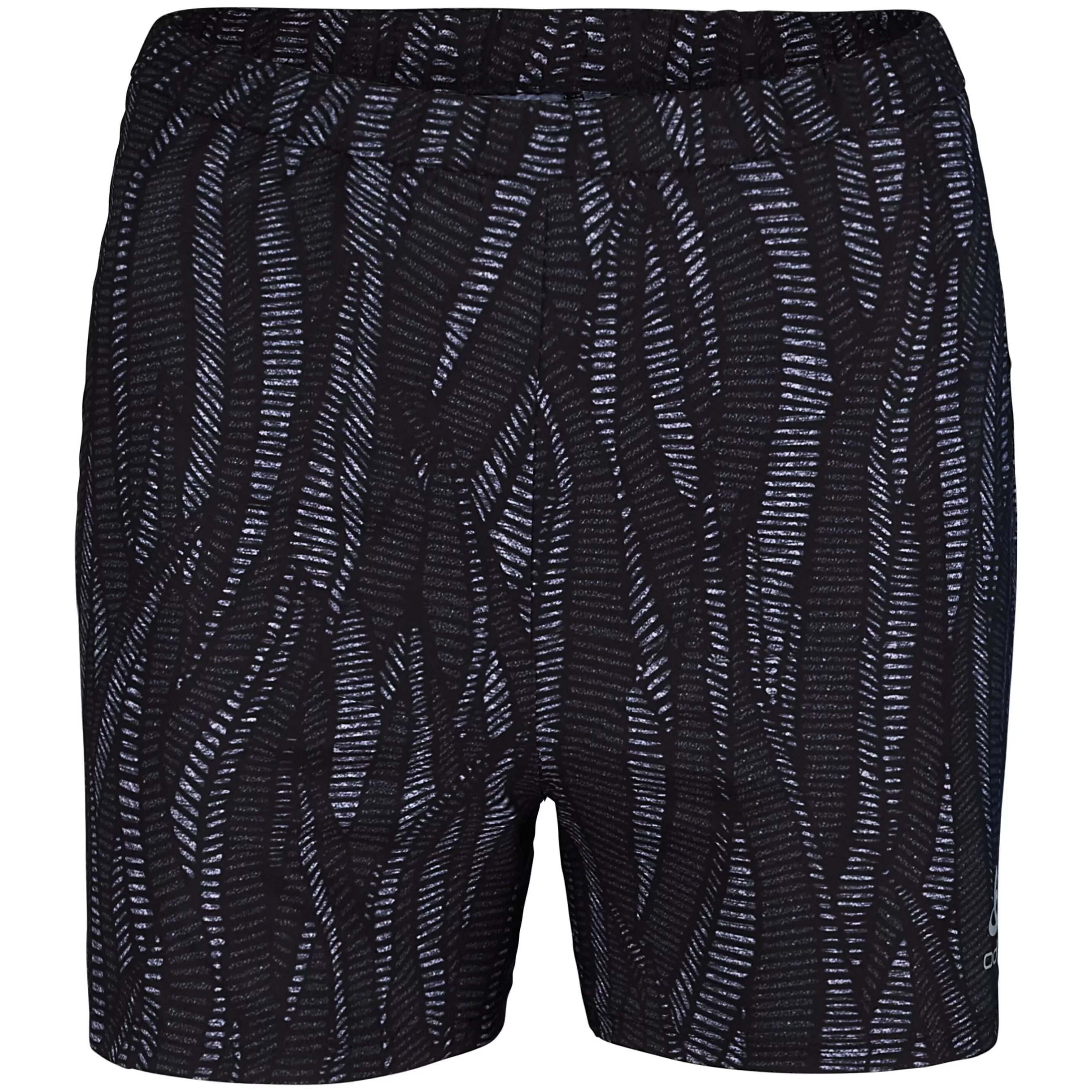 Shorts^Odlo The Essentials Print Running Shorts Black