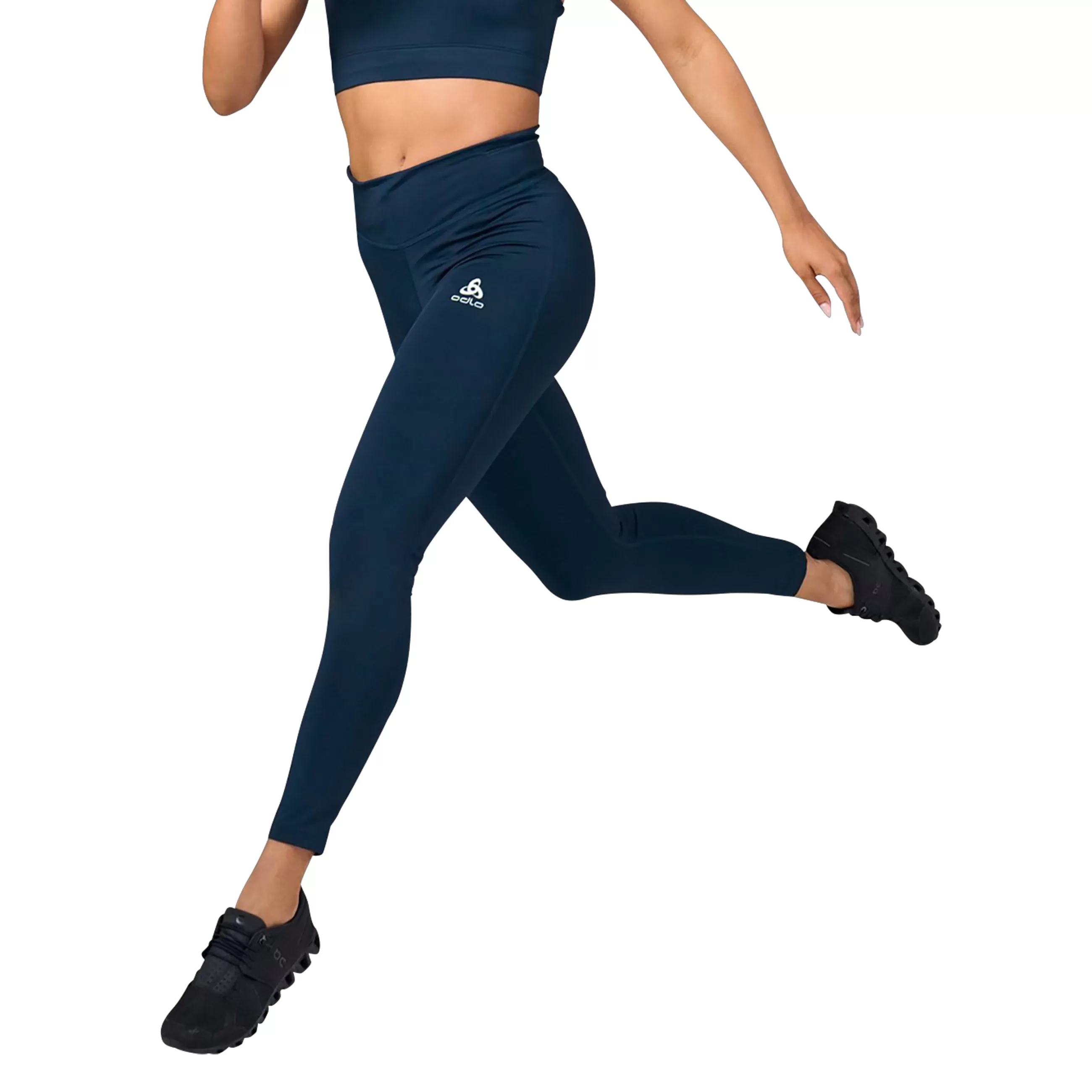 Pants & Tights^Odlo The Essentials Running Tights Blue Wing Teal