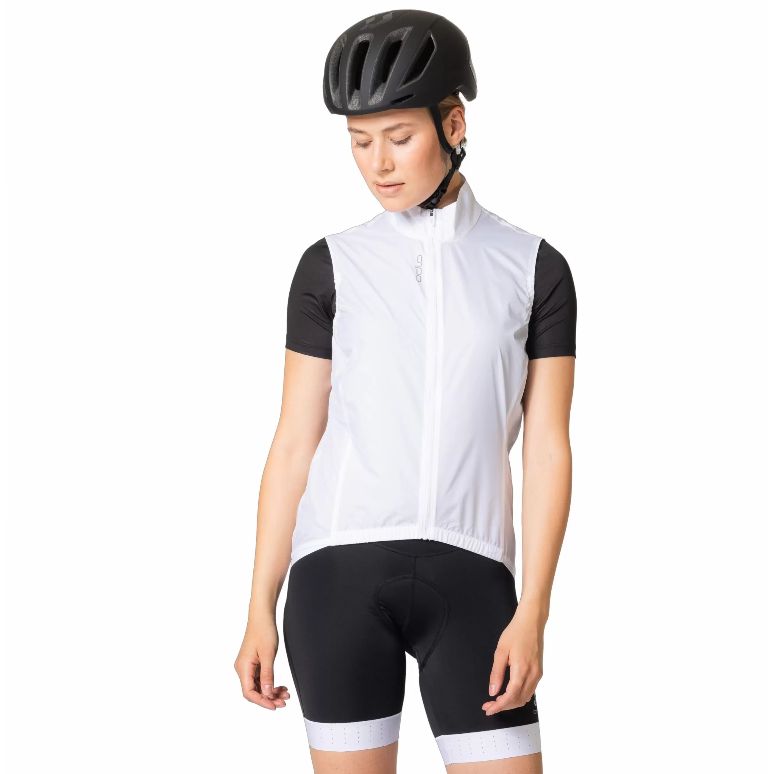 Jackets & Vests^Odlo The Essentials Windproof Cycling Vest White