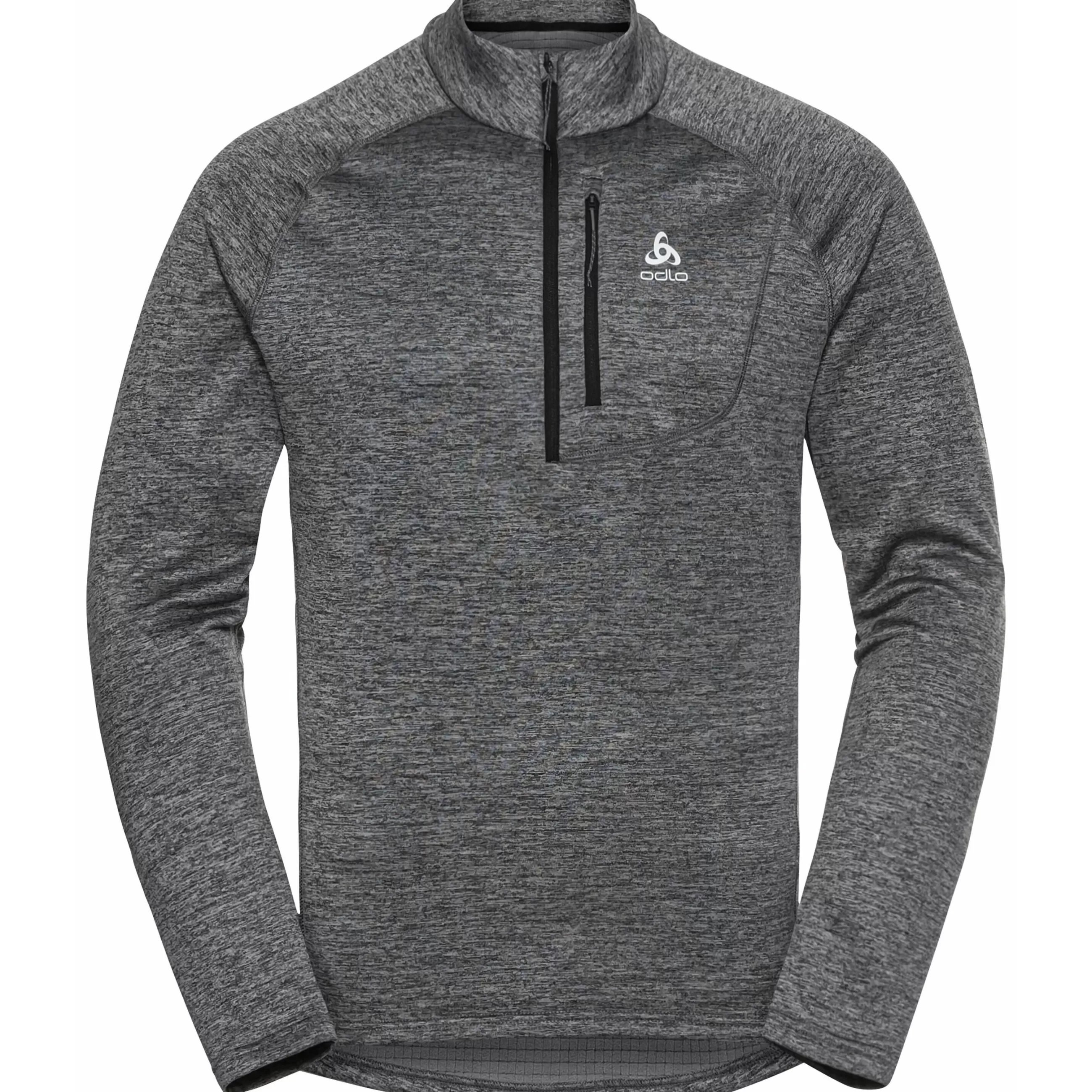 Mid Layers & Longsleeves^Odlo The Fli Half-Zip Mid Layer Dark Grey Melange