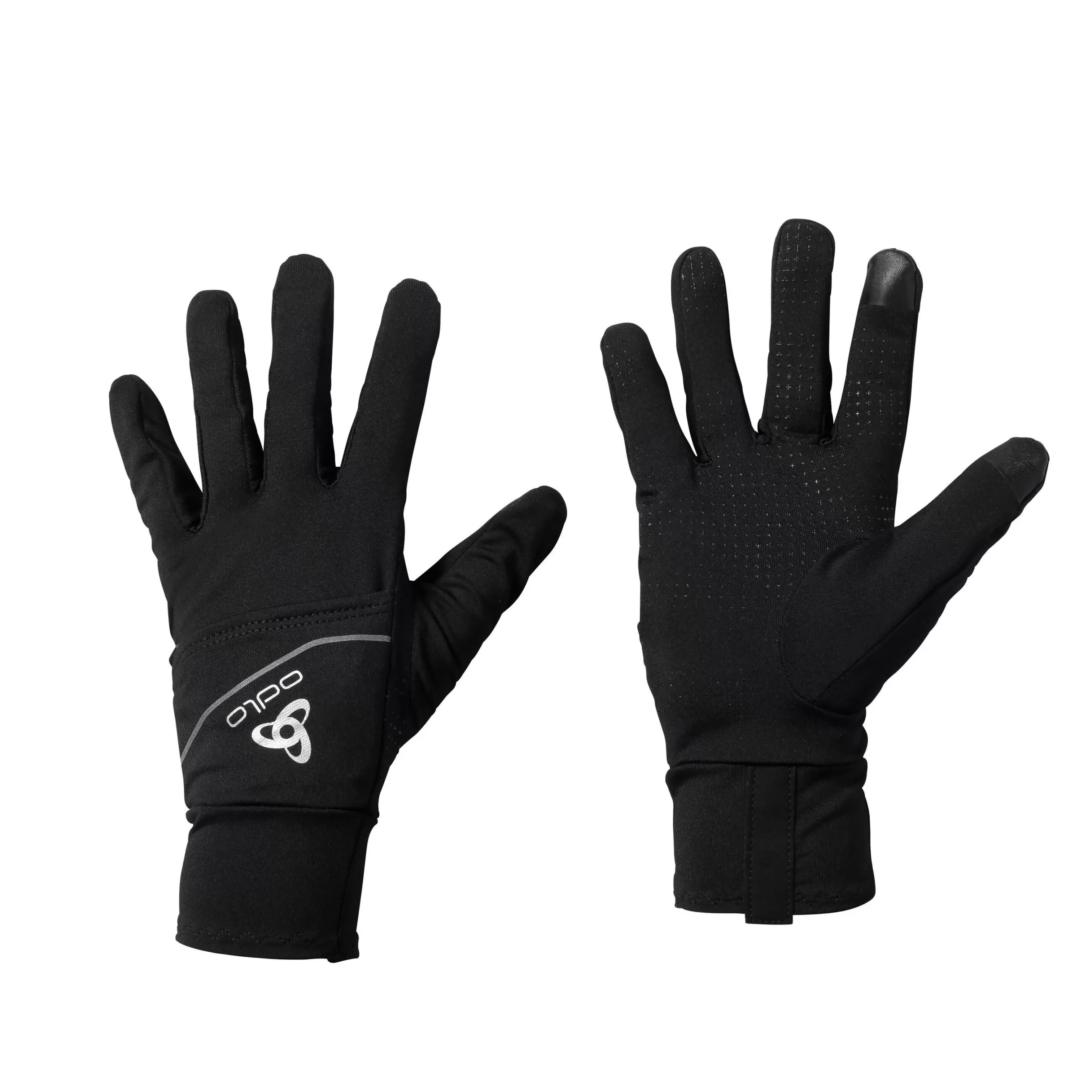 Headwear & Gloves^Odlo The Intensity Cover Safety Light Gloves Black