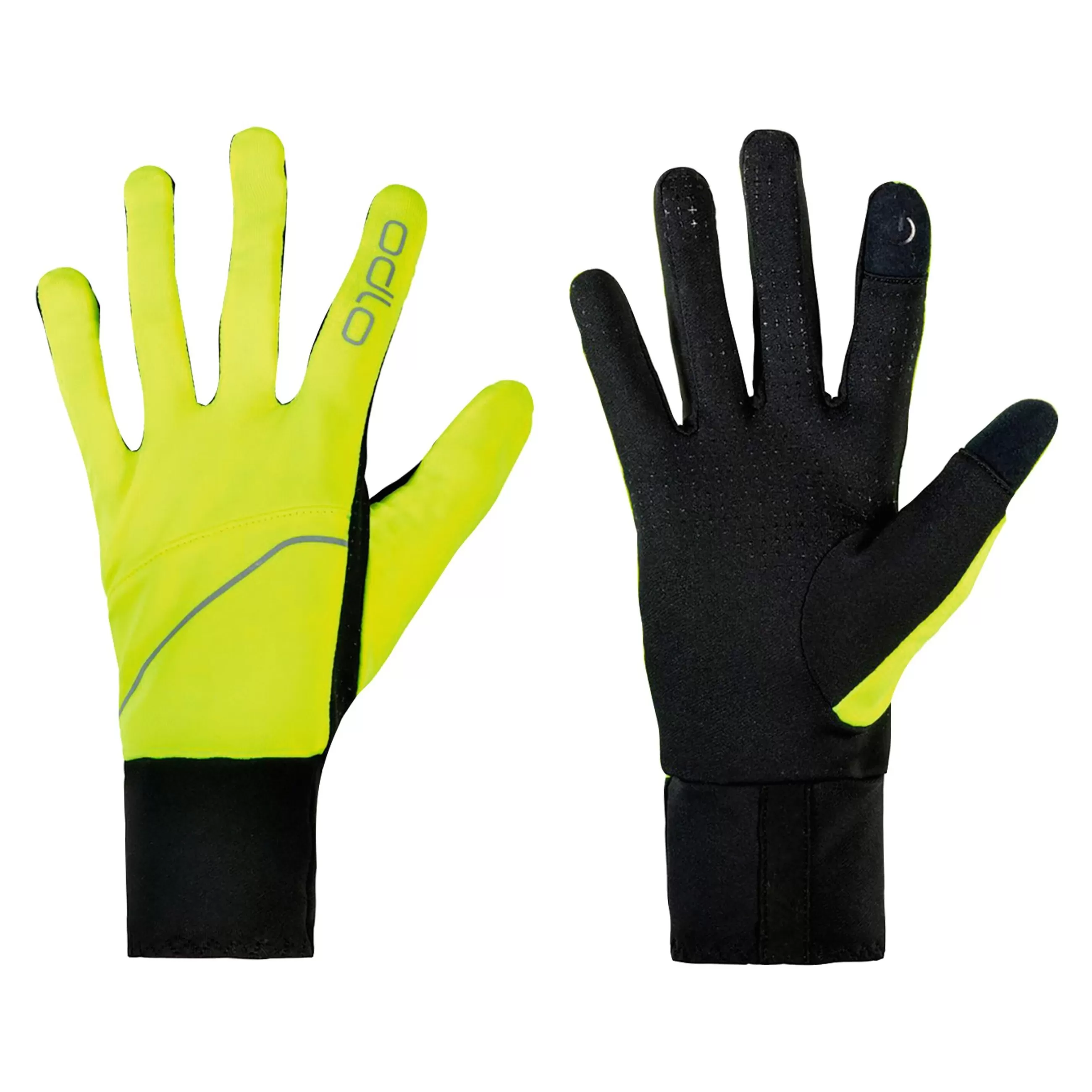 Headwear & Gloves^Odlo The Intensity Safety Light Gloves Safety Yellow