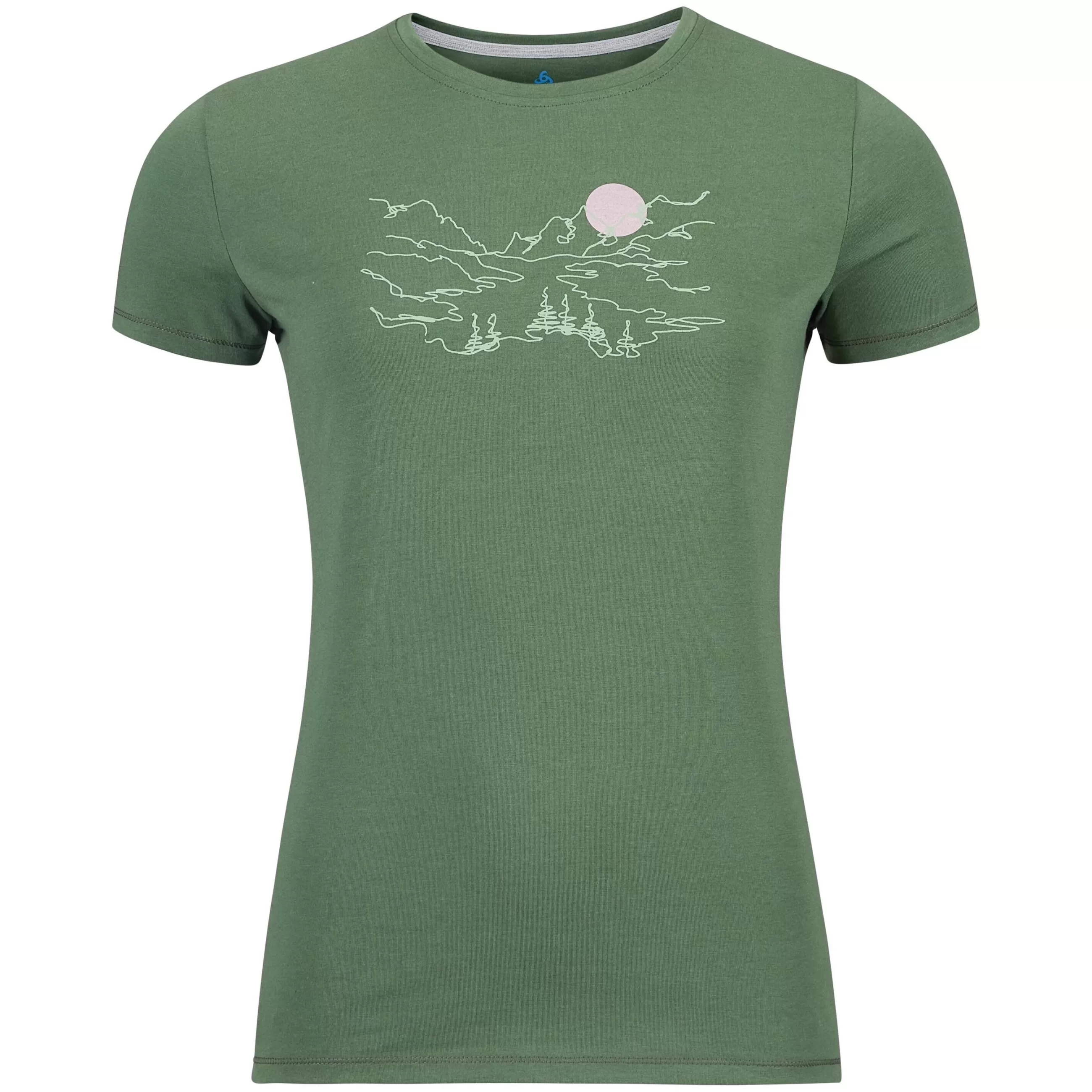 T-Shirts & Polos^Odlo The Kumano Valley T-Shirt Camping Green