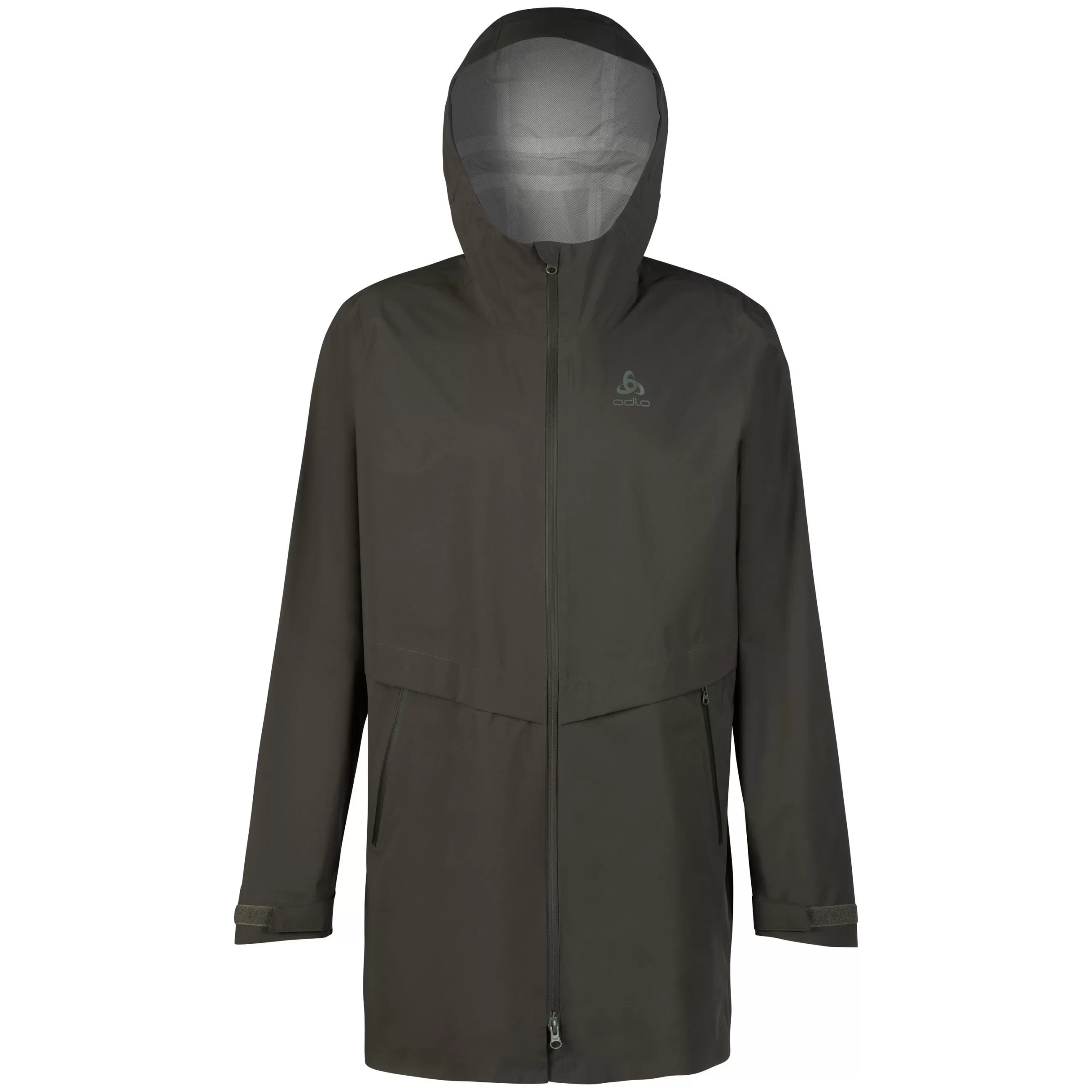 Jackets & Vests^Odlo The Logic 2.5L Rain Parka Deep Depths