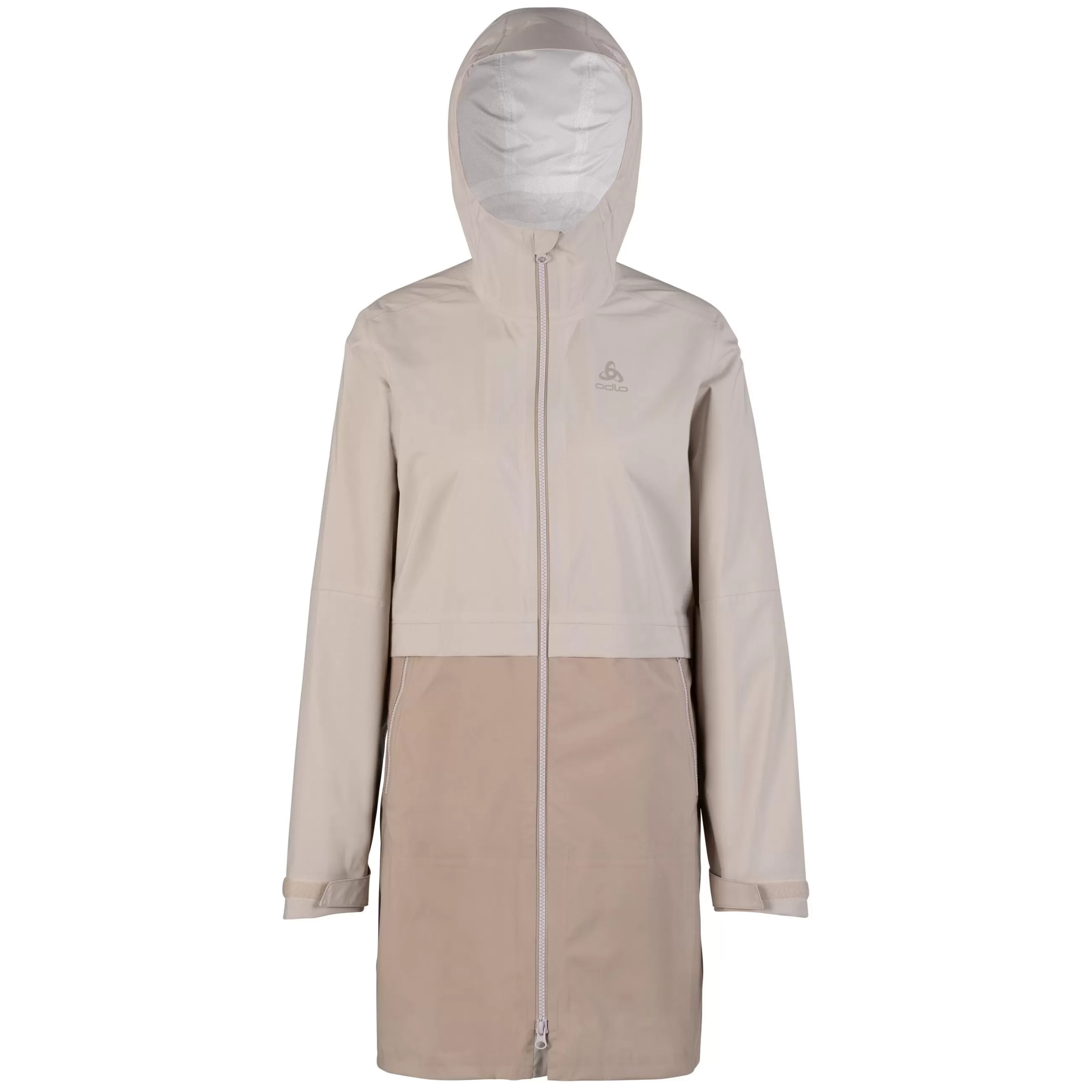 Jackets & Vests^Odlo The Logic 2.5L Rain Parka Silver Cloud - Cobblestone