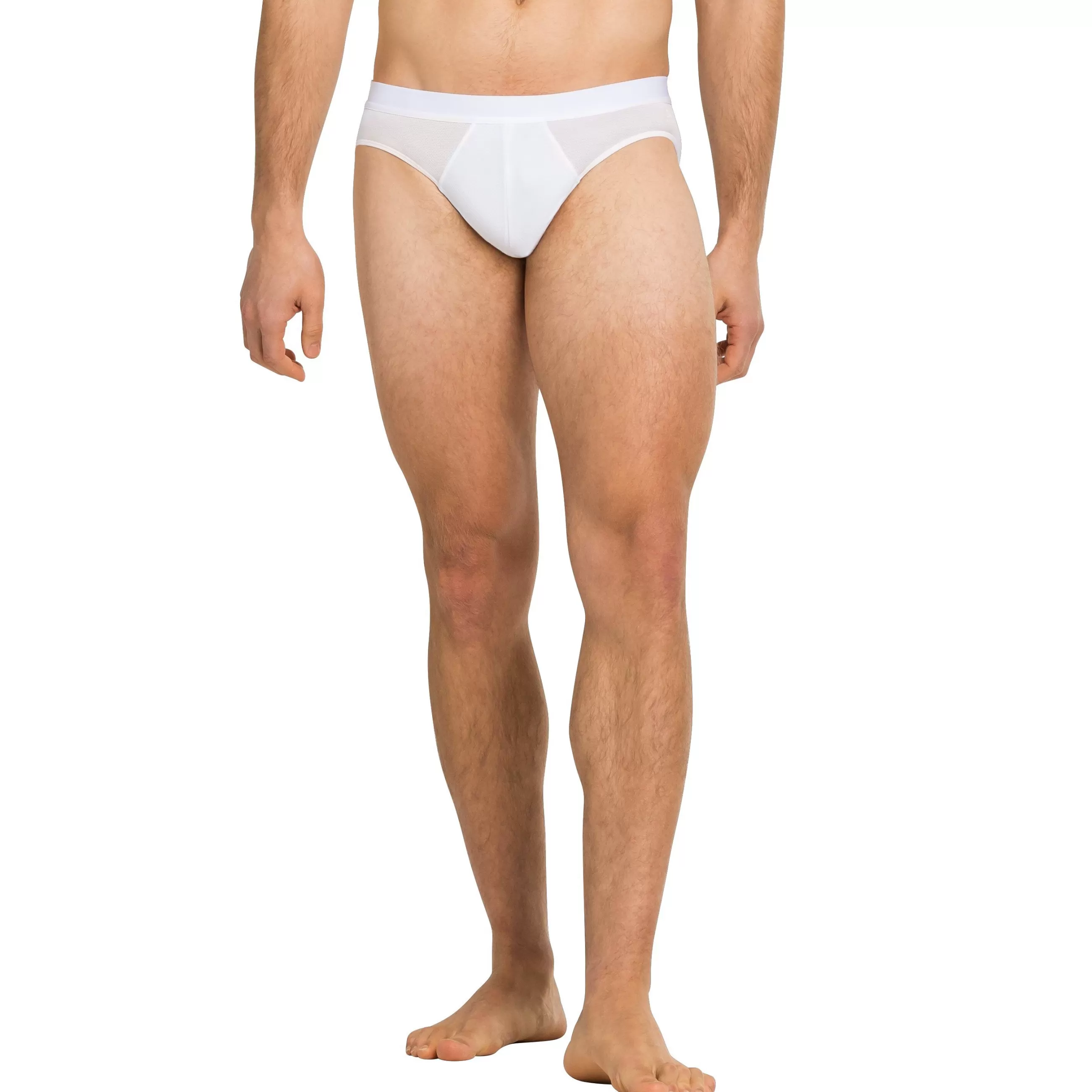 Underwear^Odlo The Men's Active F-Dry Light Eco Briefs White