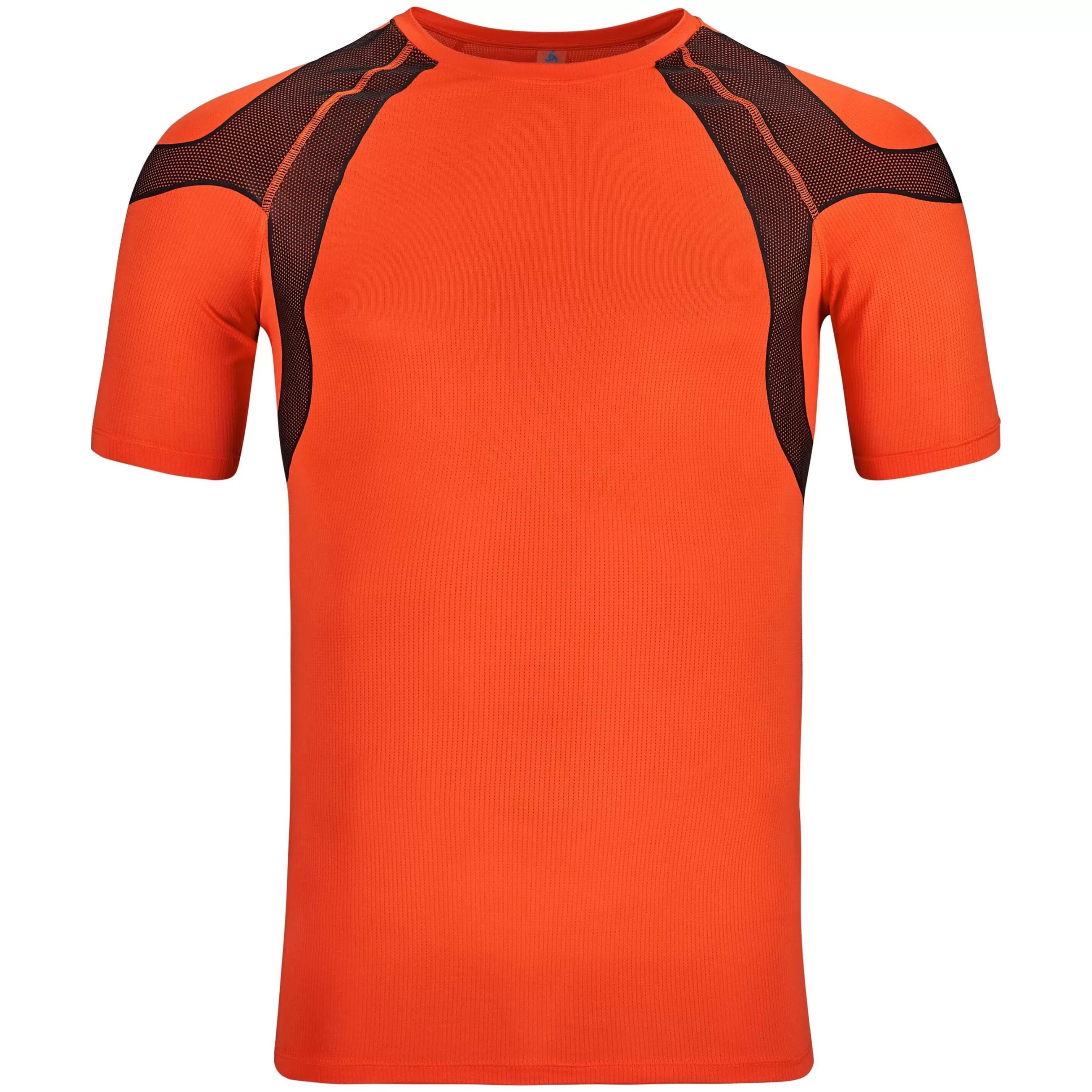 T-Shirts & Polos^Odlo The Men's Active Spine 2.0 Running T-Shirt Firelight