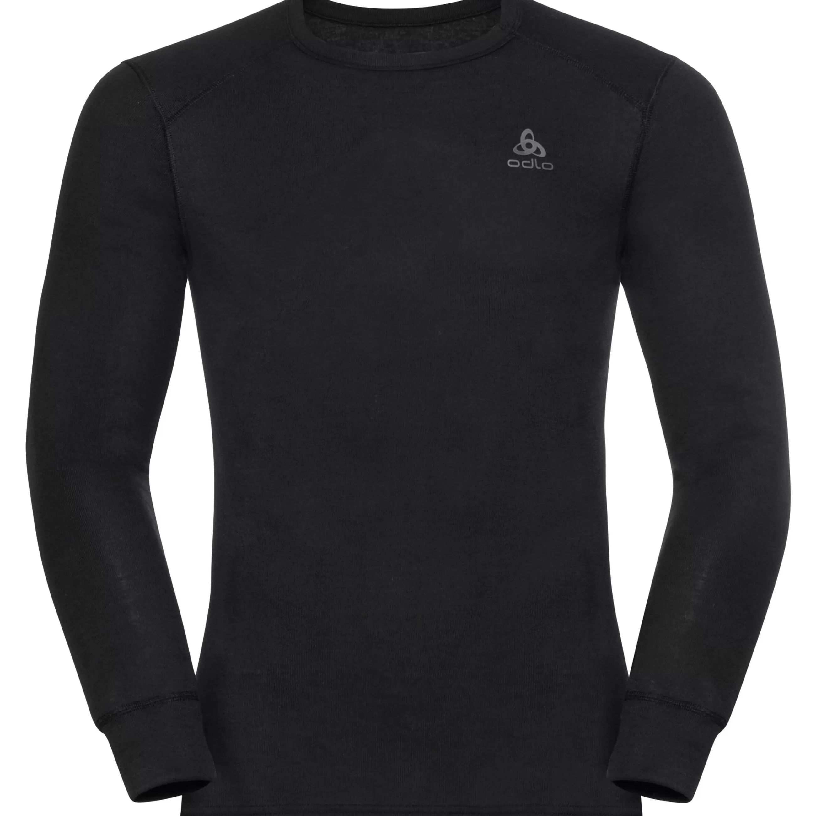 Base Layers^Odlo The Men's Active Warm Eco Long Sleeve Base Layer Top Black