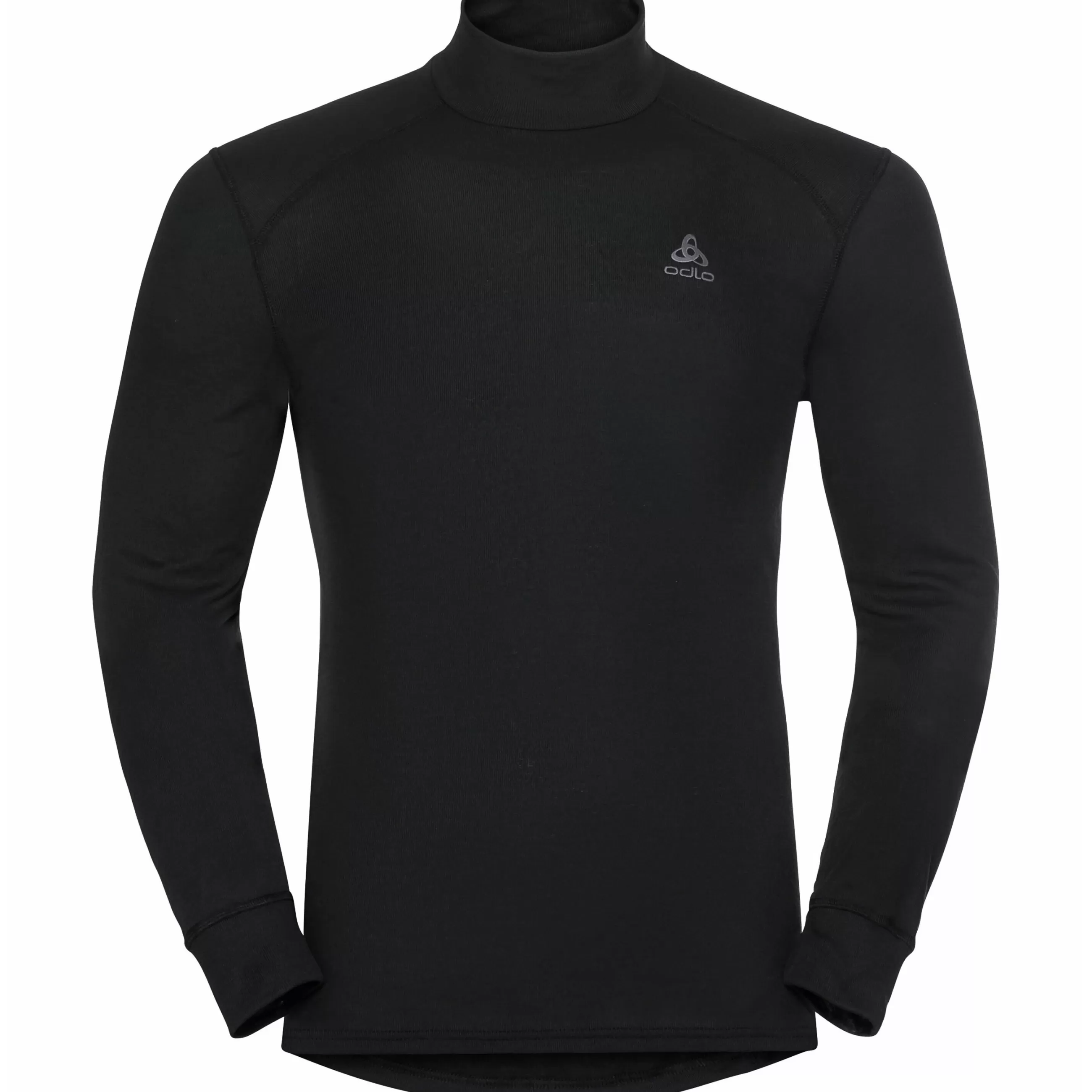 Base Layers^Odlo The Men's Active Warm Eco Turtleneck Base Layer Top Black