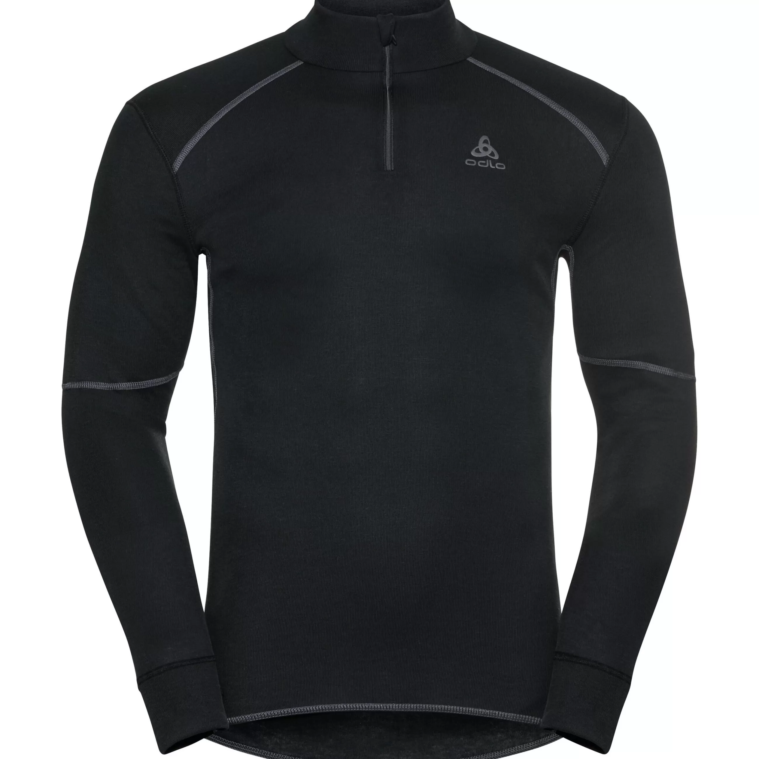 Base Layers^Odlo The Men's Active X-Warm Eco Half-Zip Turtleneck Base Layer Top Black