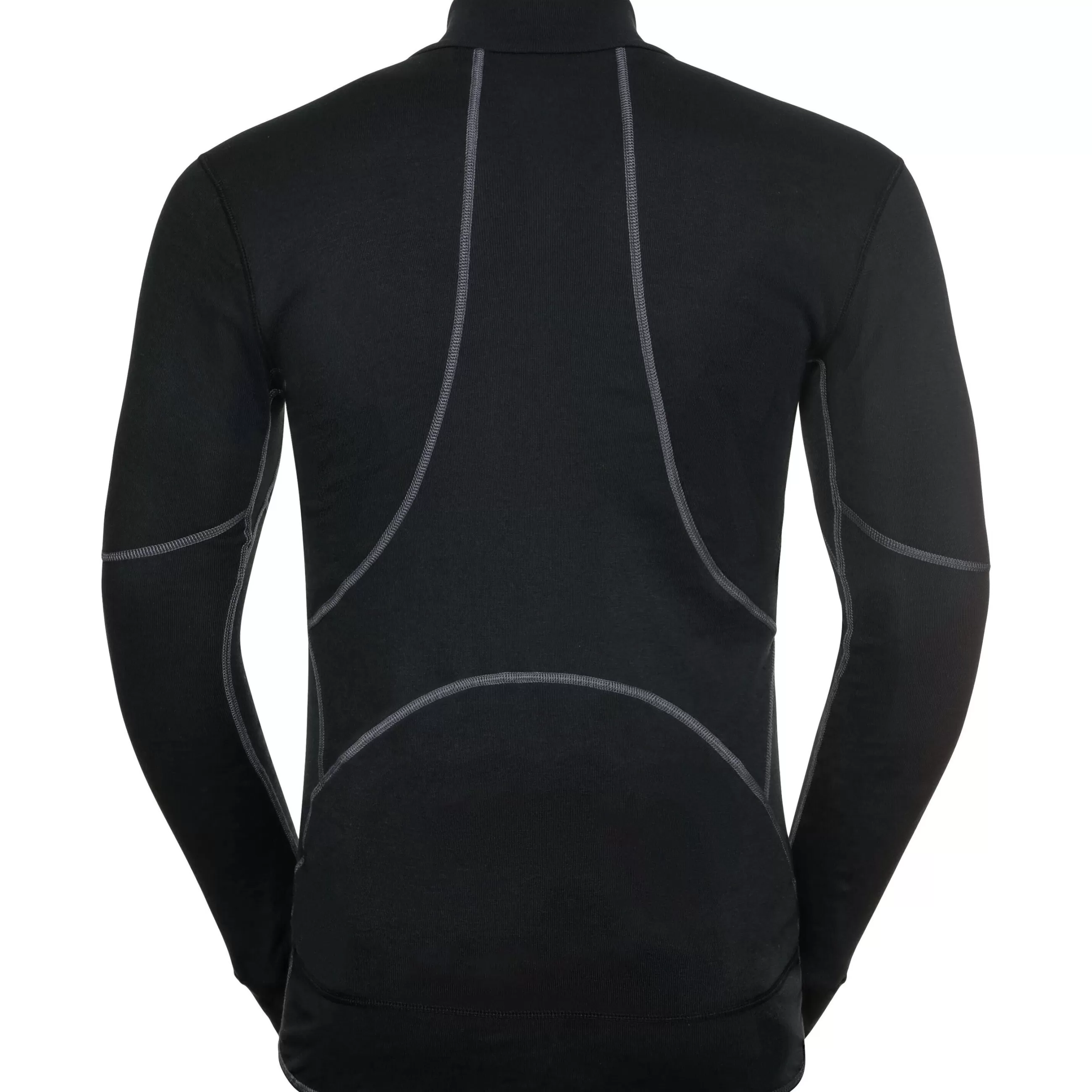 Base Layers^Odlo The Men's Active X-Warm Eco Half-Zip Turtleneck Base Layer Top Black