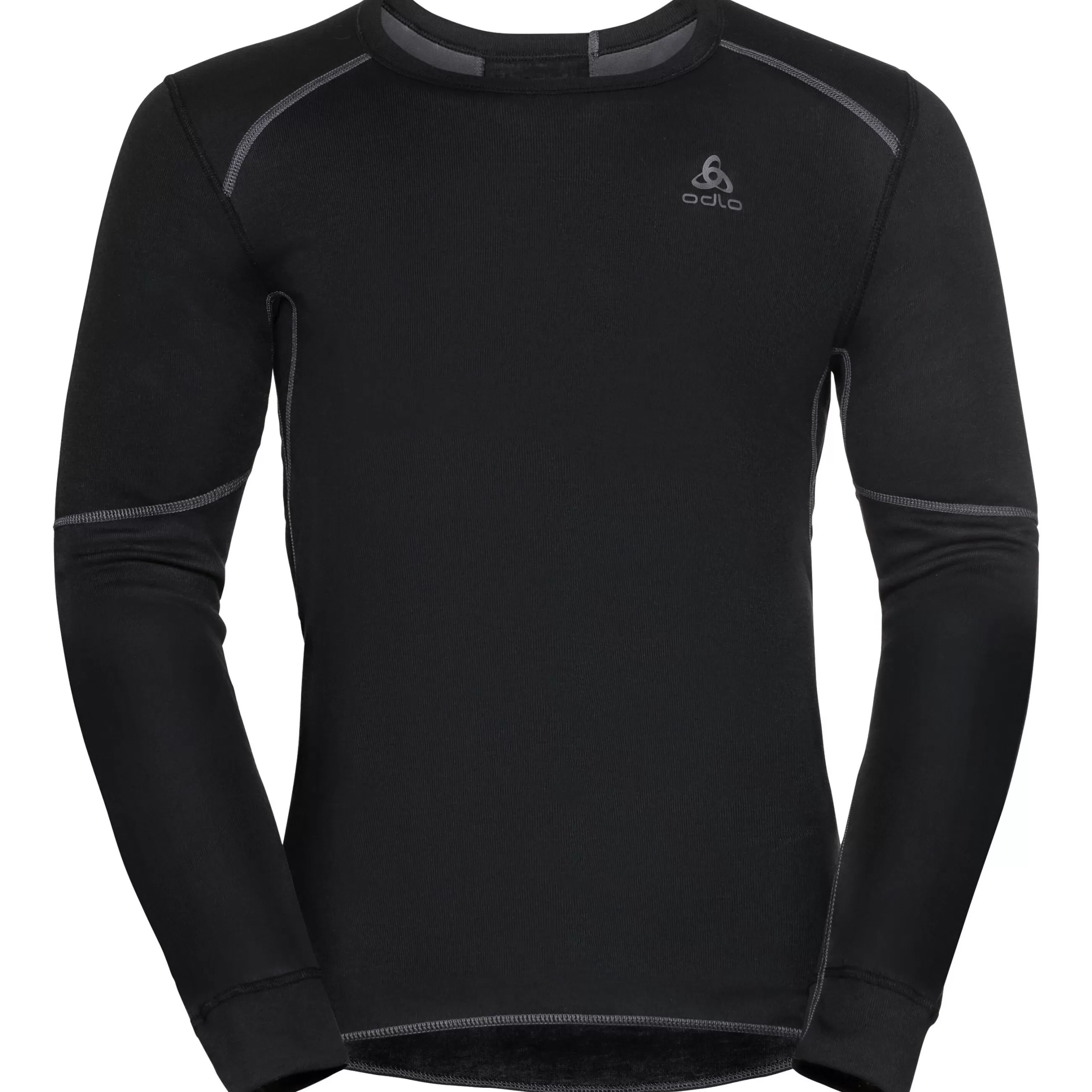 Base Layers^Odlo The Men's Active X-Warm Eco Long Sleeve Base Layer Top Black