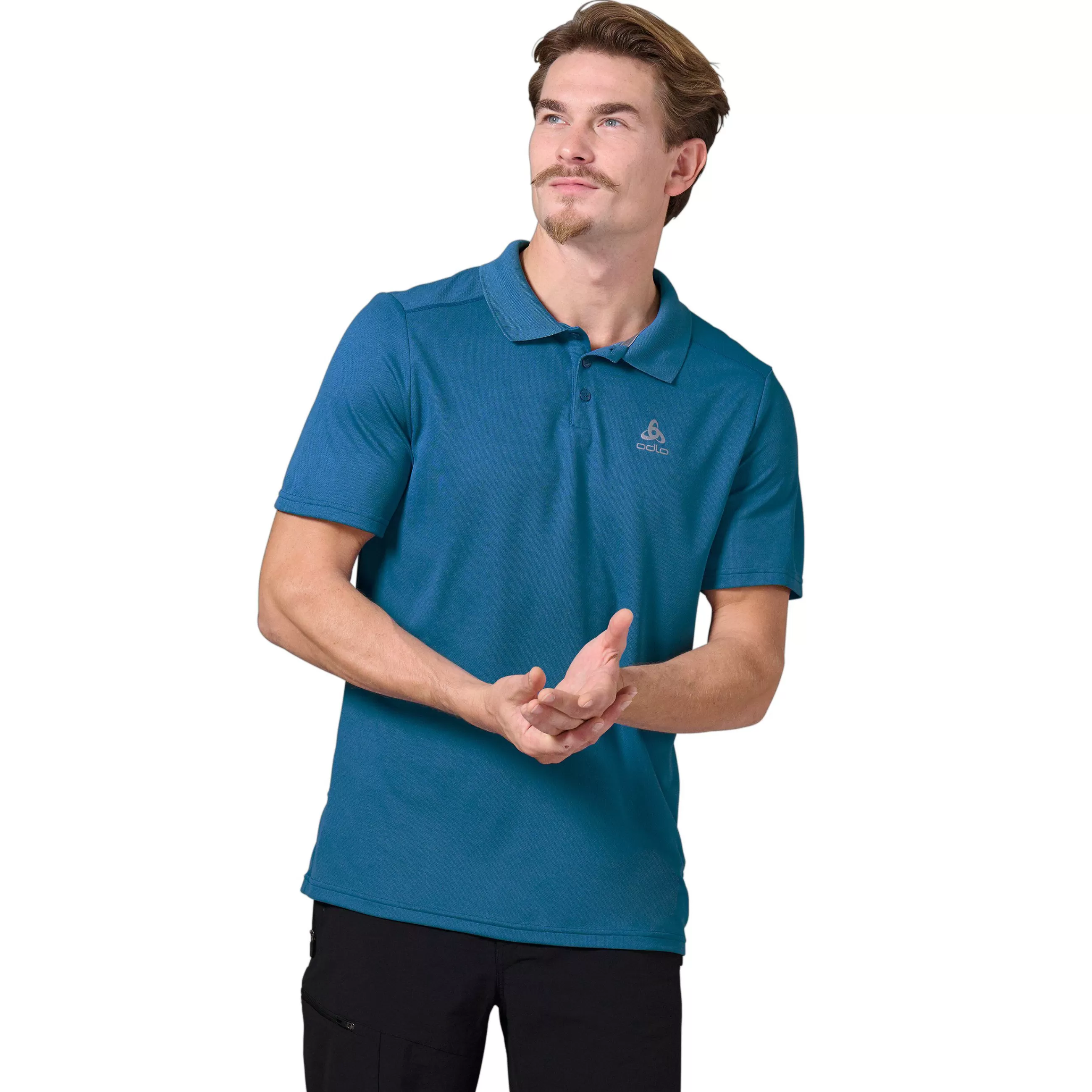 T-Shirts & Polos^Odlo The Men's F-Dry Polo Shirt Saxony Blue