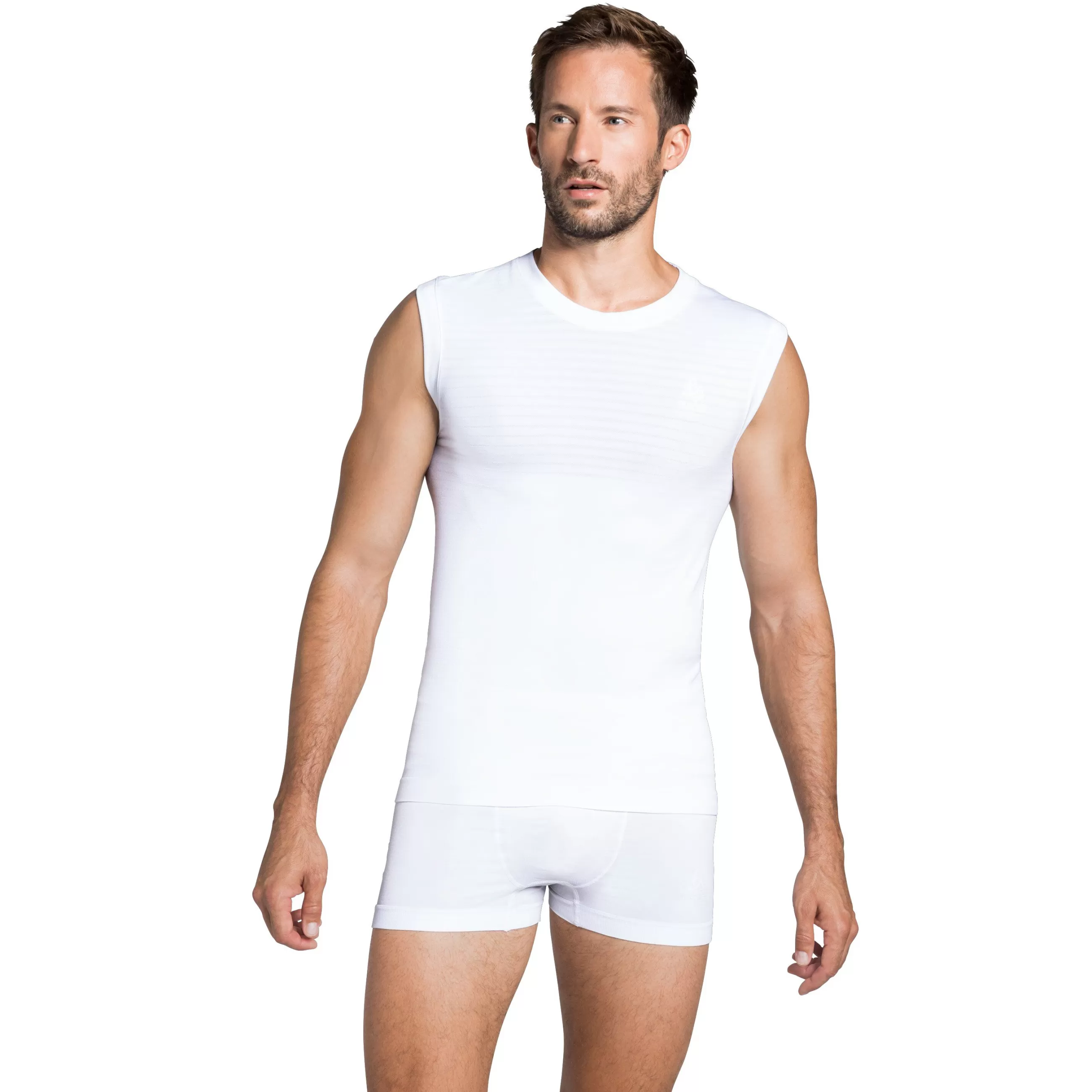 Base Layers^Odlo The Men's Performance Light Base Layer Singlet White