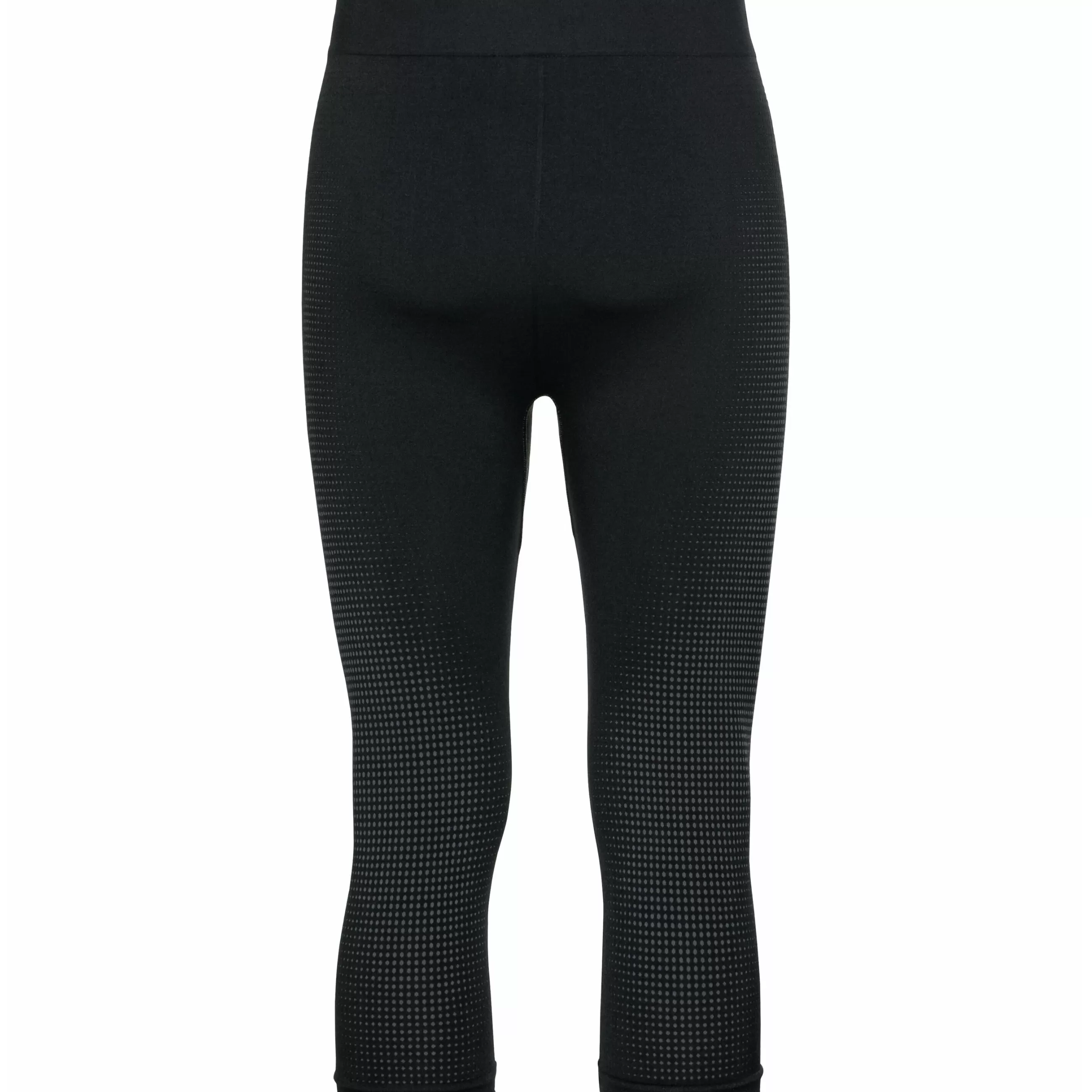 Base Layers^Odlo The Men's Performance Warm Eco Base Layer 3/4 Pants Black - New Odlo Graphite Grey