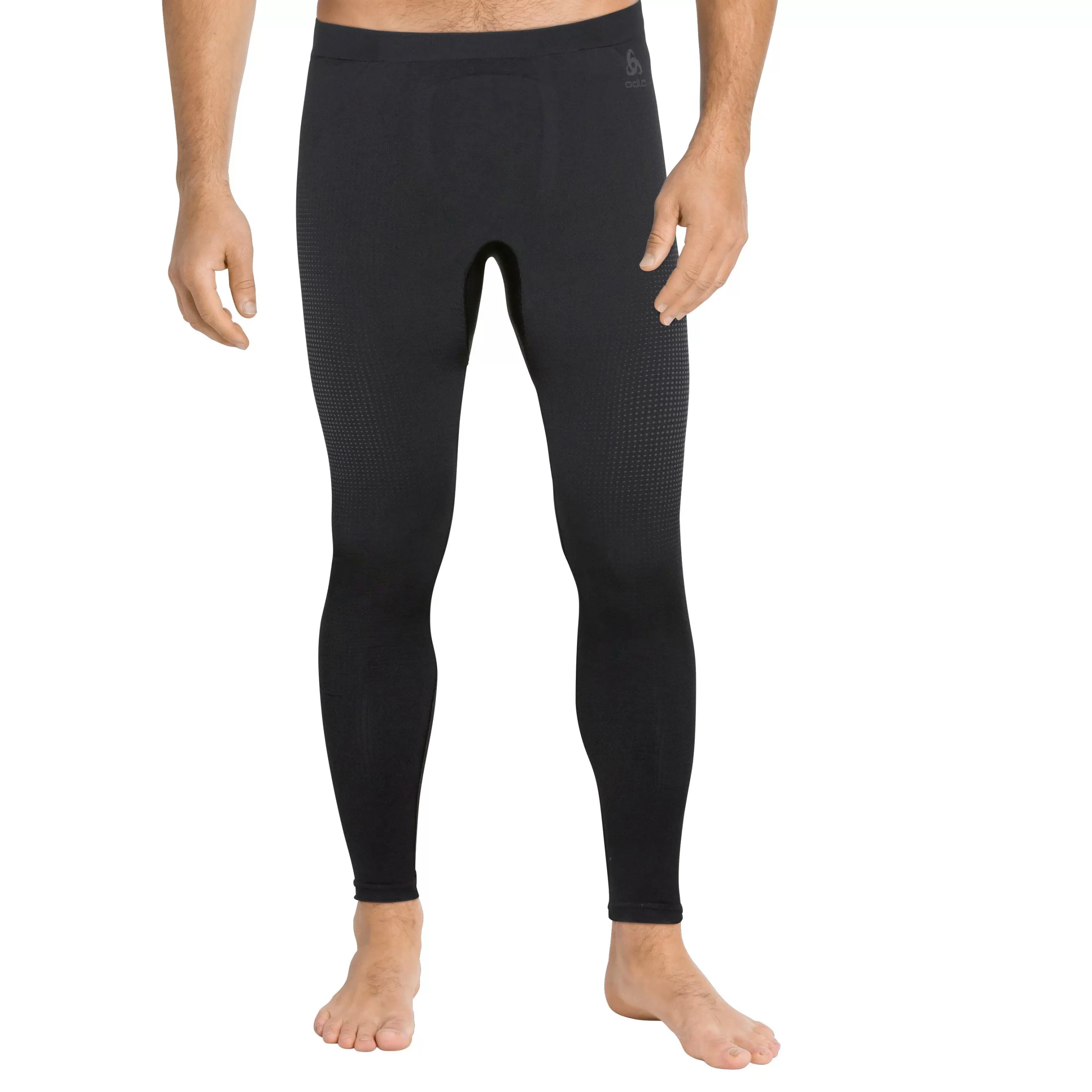 Base Layers^Odlo The Men's Performance Warm Eco Base Layer Pants Black - New Odlo Graphite Grey