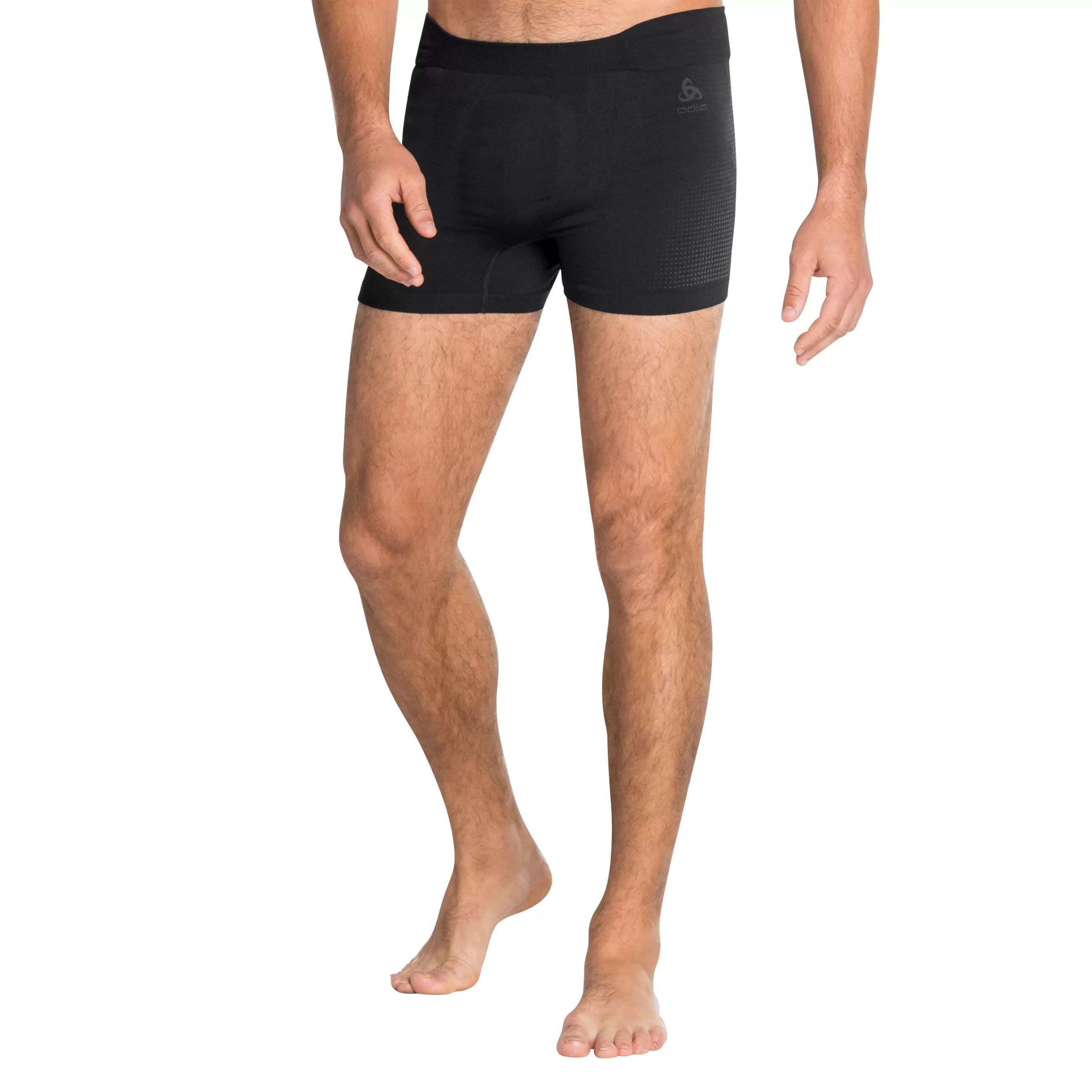 Underwear^Odlo The Men's Performance Warm Eco Sports Underwear Base Layer Boxers Black - New Odlo Graphite Grey